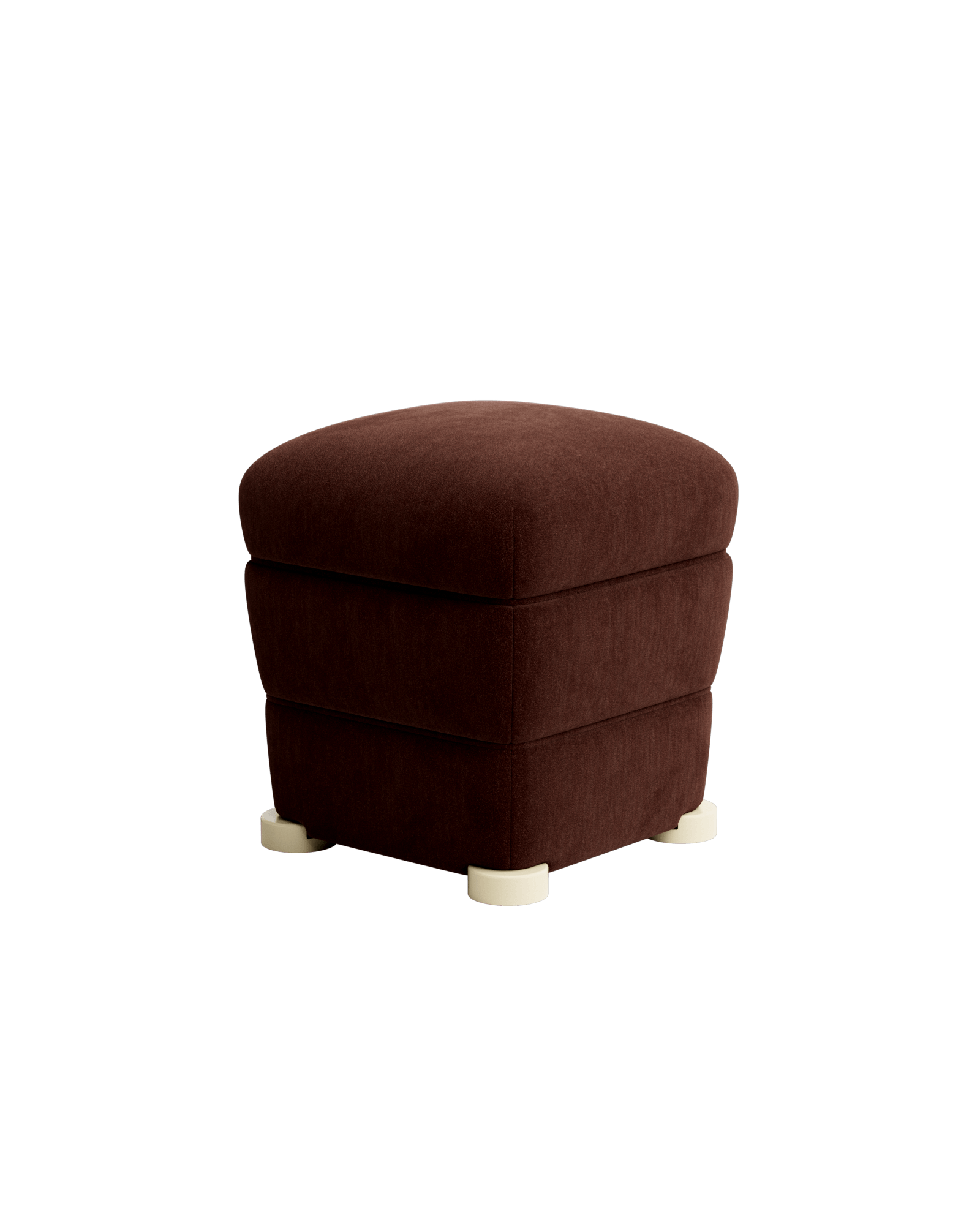 Ec8 by Necchi Architecture, made of Velvet and Wood, Burgundy version, picture 0