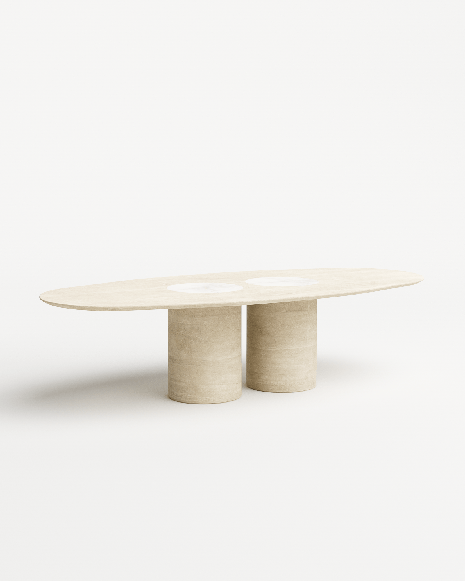 Salvante by Piotr Dabrowa, made of Travertin and Onyx, Travertine version, picture 0
