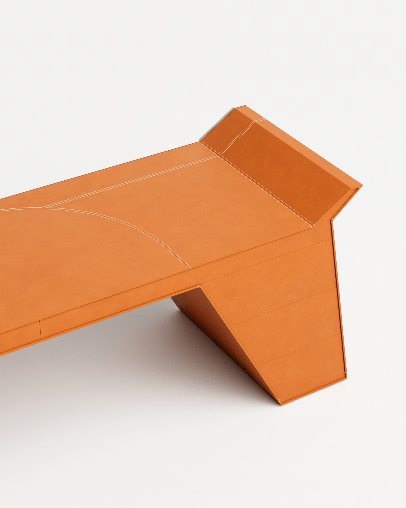 Stamp by Christophe Perichon, made of Steel and Leather, Brown version, picture 6