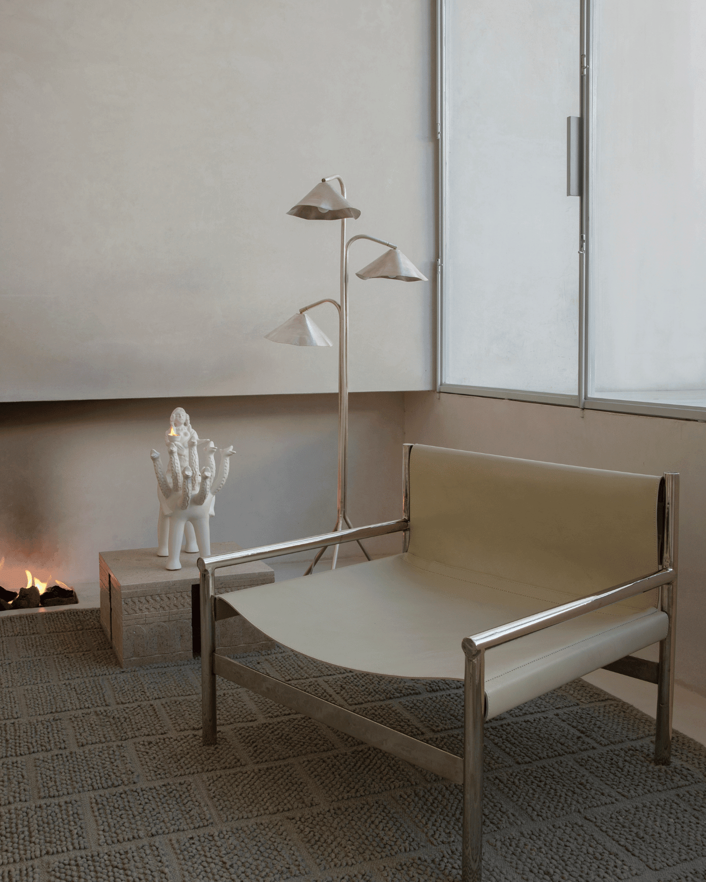 Alcocer by Ohla Studio, made of Copper and , Silver version, picture 7