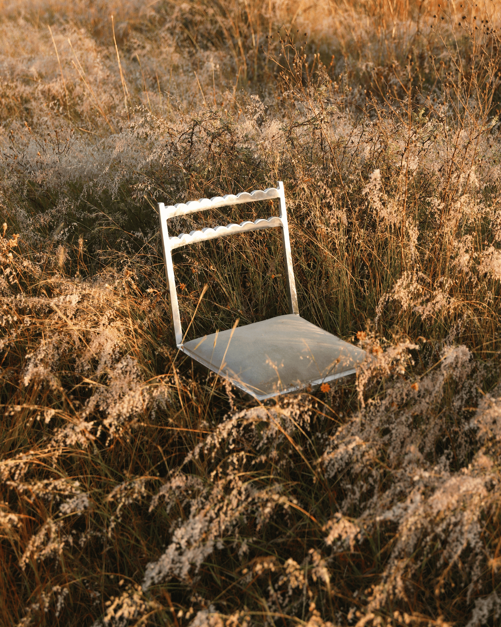 Alcocer by Ohla Studio, made of Aluminium and , Polished aluminium version, picture 7