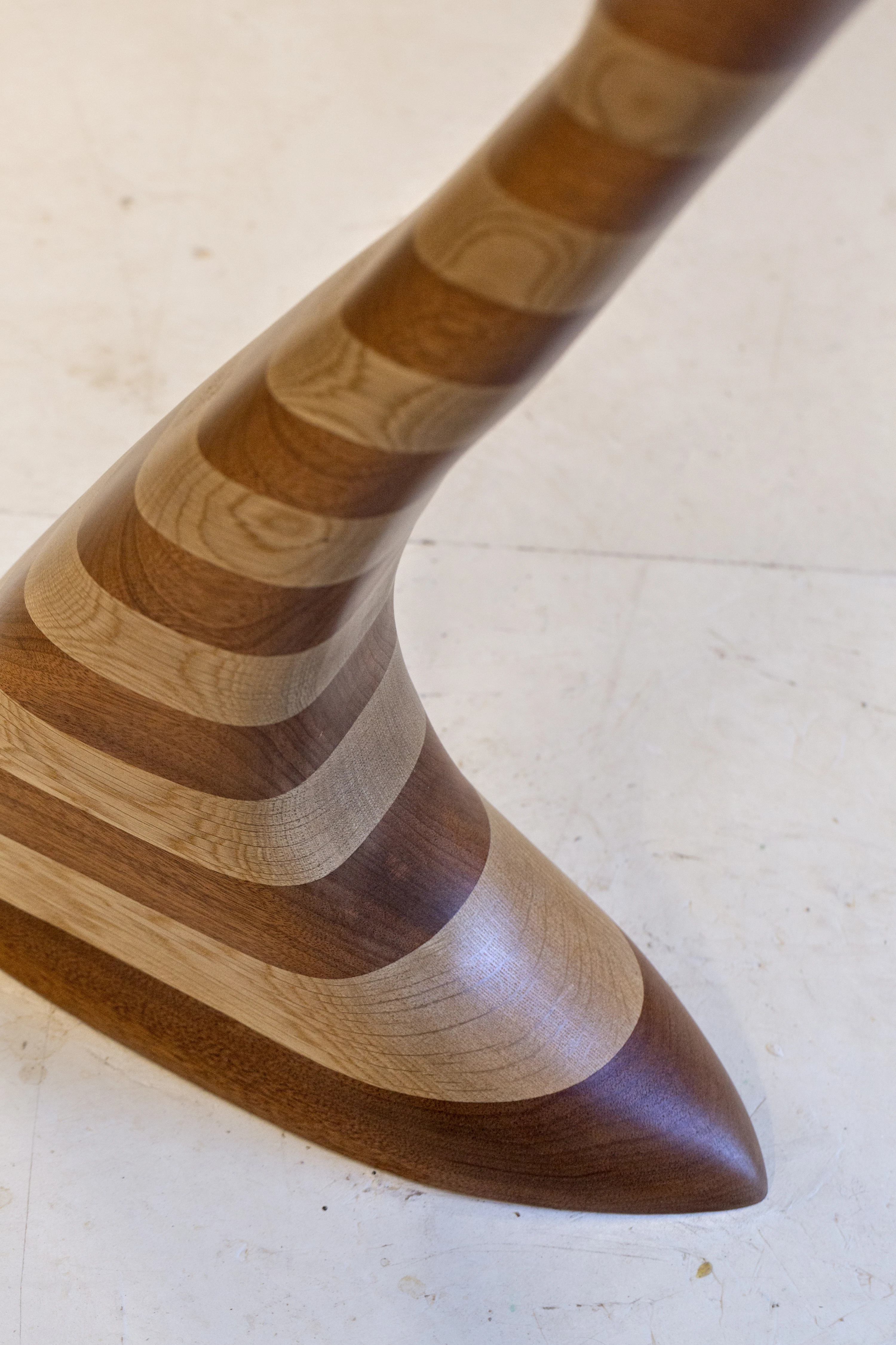 Flip Small Console - Padauk and Oak (view 7)