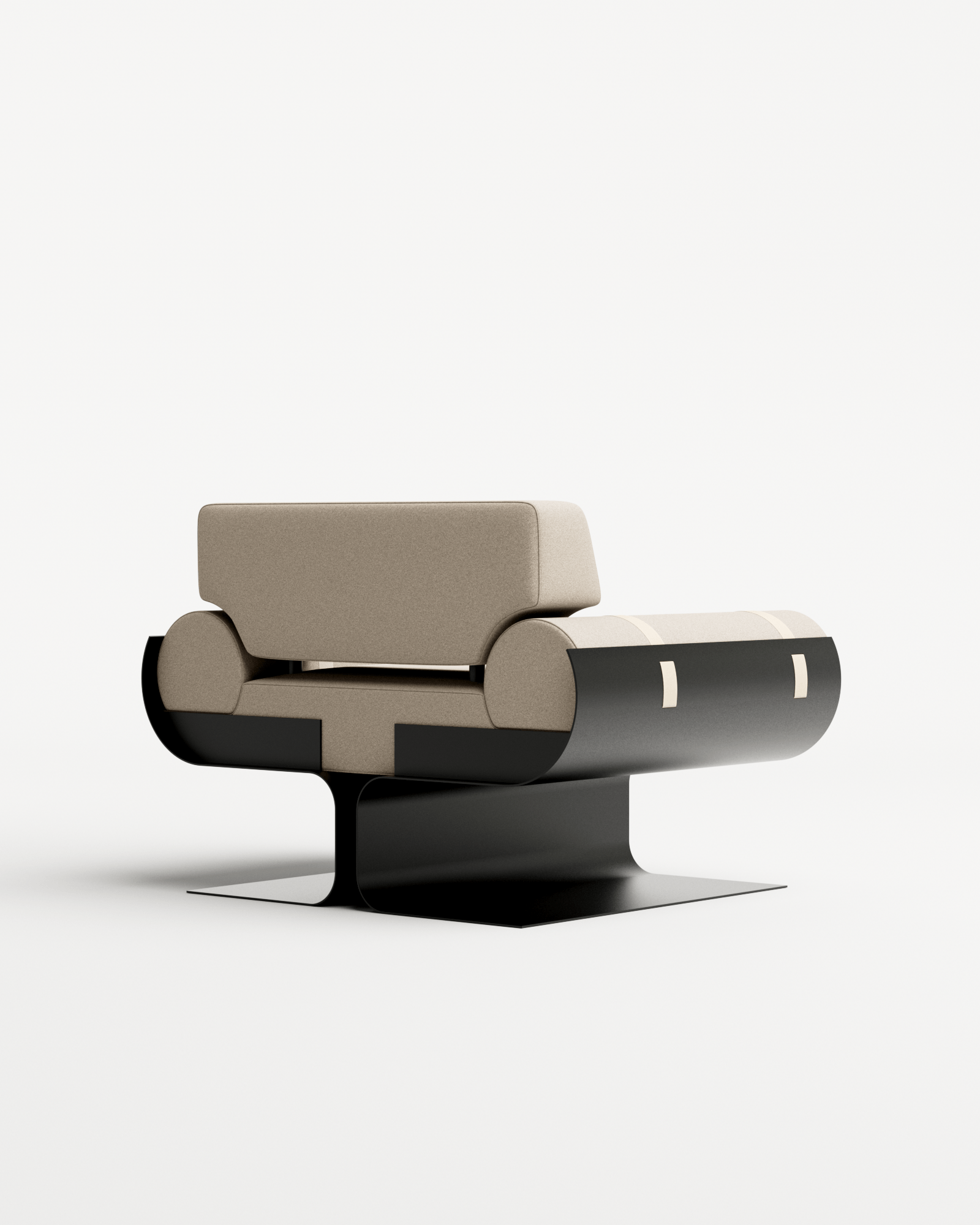 Arès by Roche & Frères, made of Velvet and Strap, Perla version, picture 1