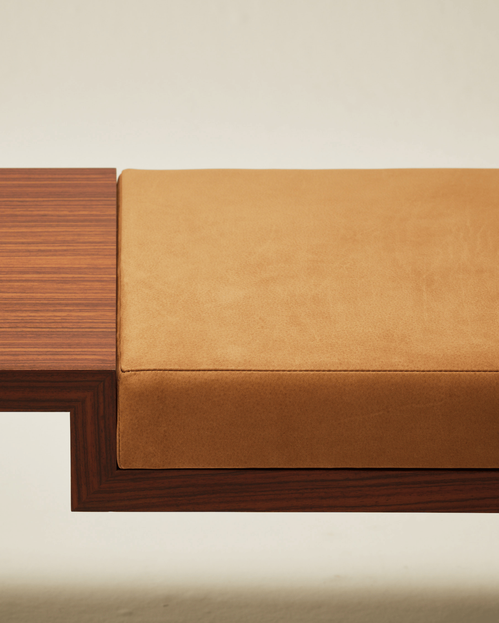 Continuous by Atelier FM, made of Wood and Leather, East Indian Rosewood version, picture 5