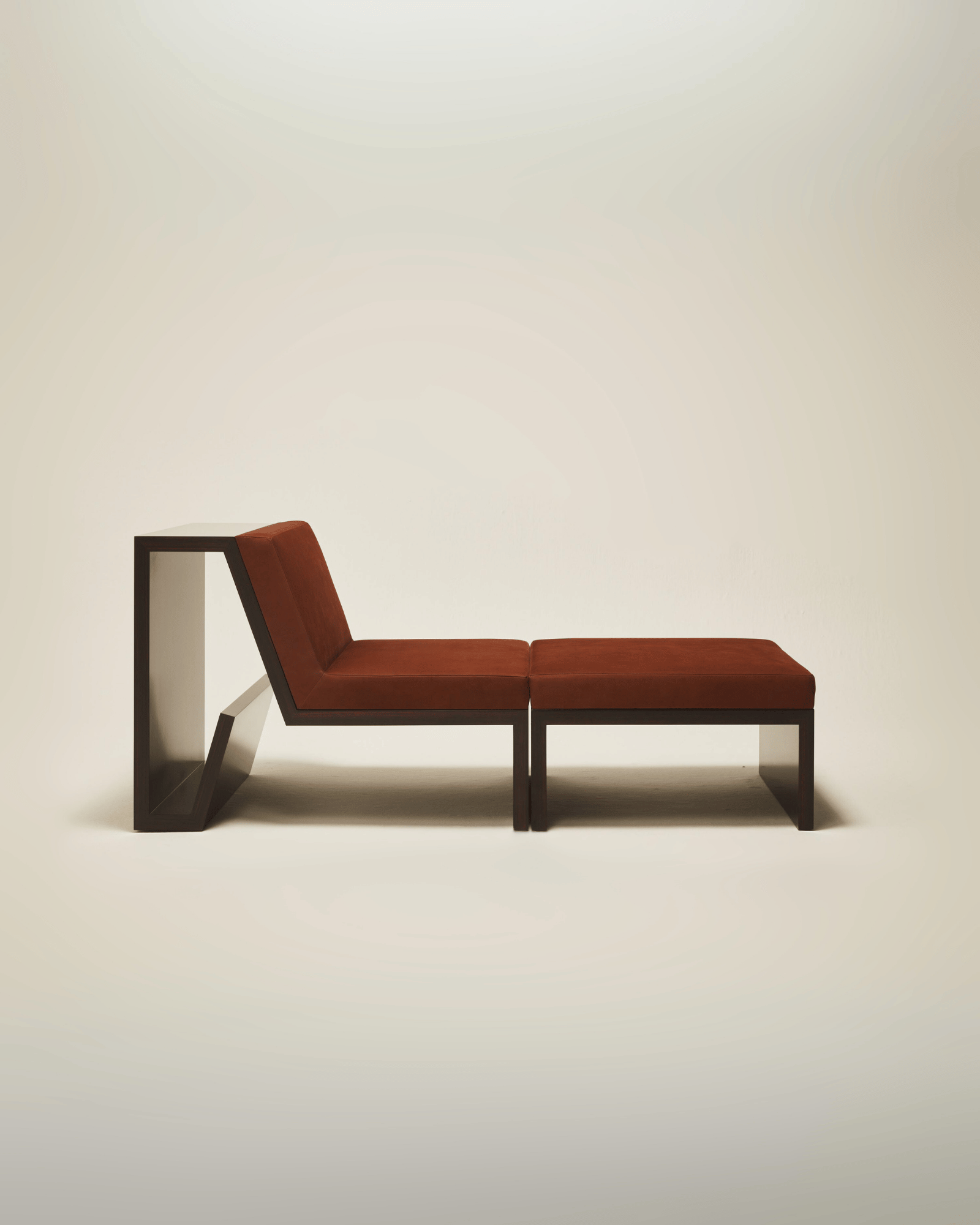 Continuous by Atelier FM, made of Wood and Leather, Macassar Ebony version, picture 6