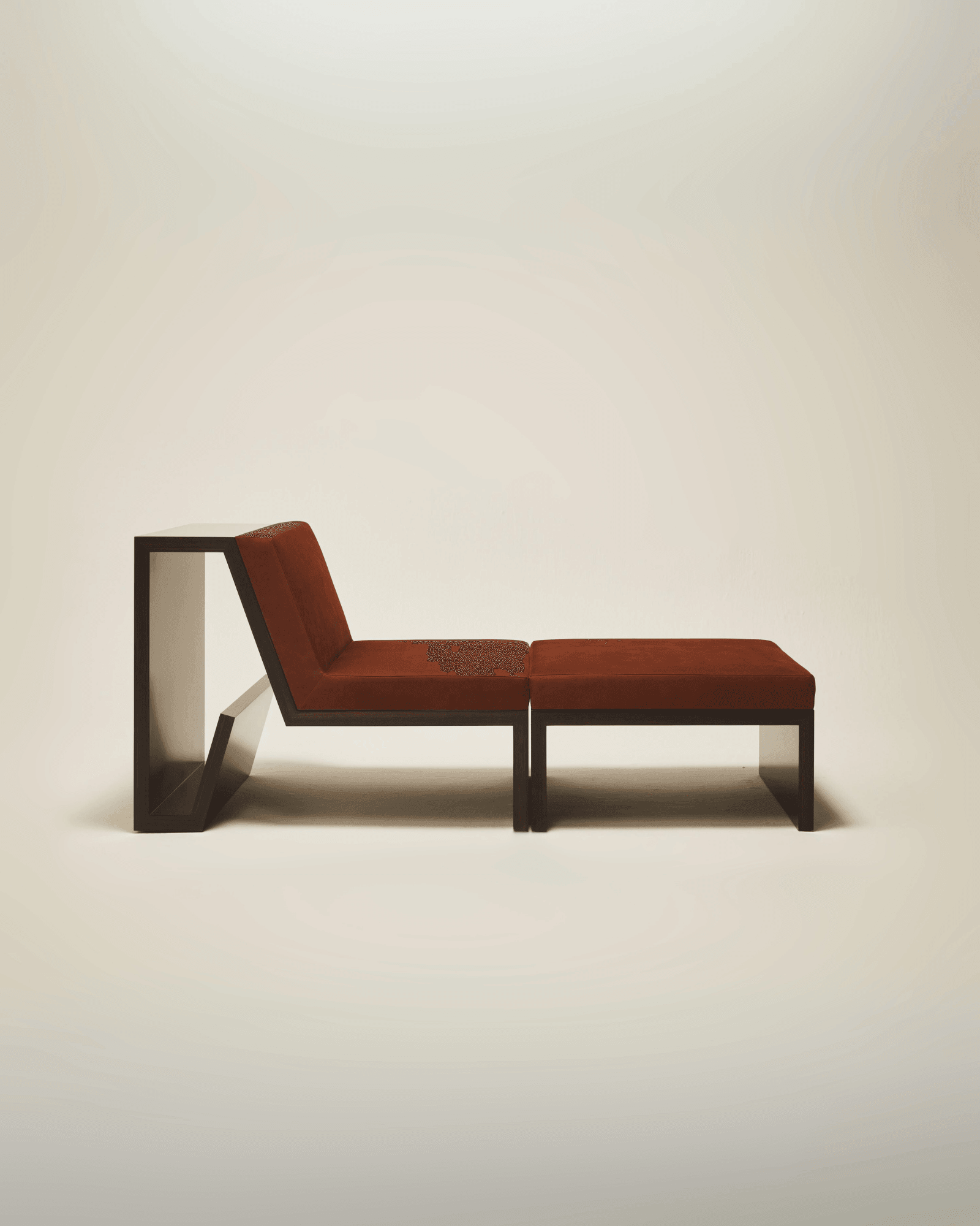 Continuous by Atelier FM, made of Wood and Leather, Macassar Ebony version, picture 6