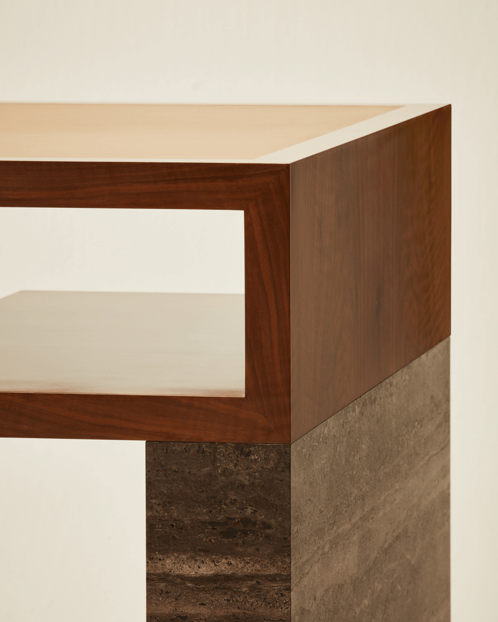 Continuous by Atelier FM, made of Wood and , Walnut Wood Veneer version, picture 5