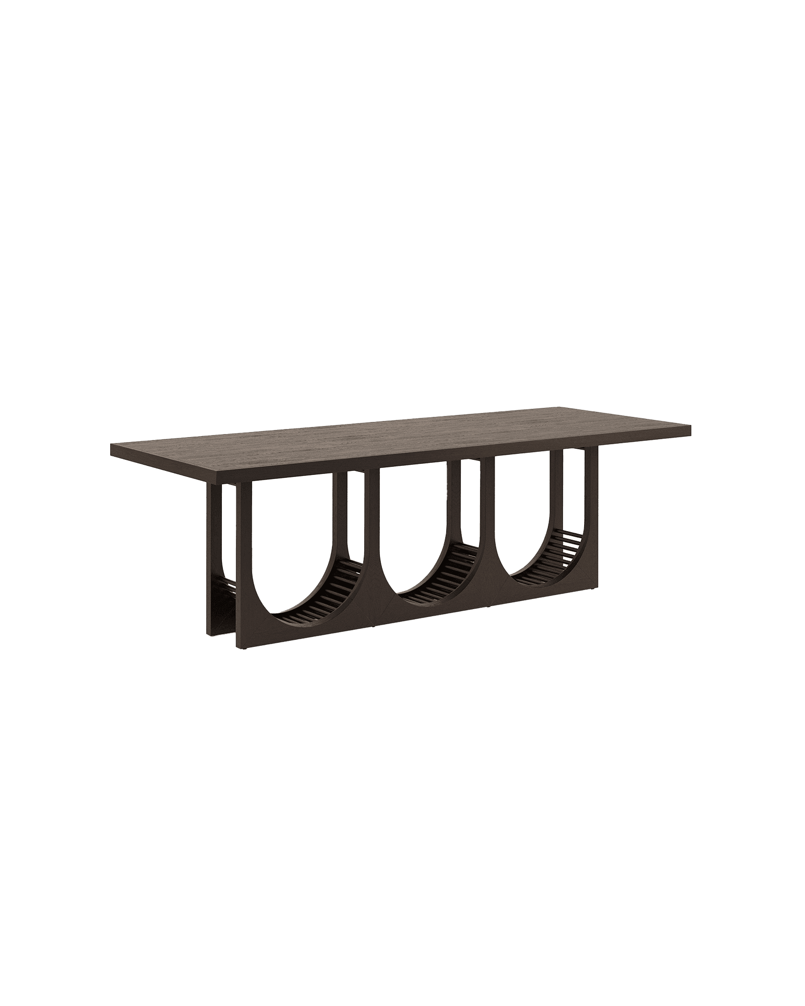 Écrin table by Atelier PA, minimalist designer table, rational aesthetic, handcrafted in France