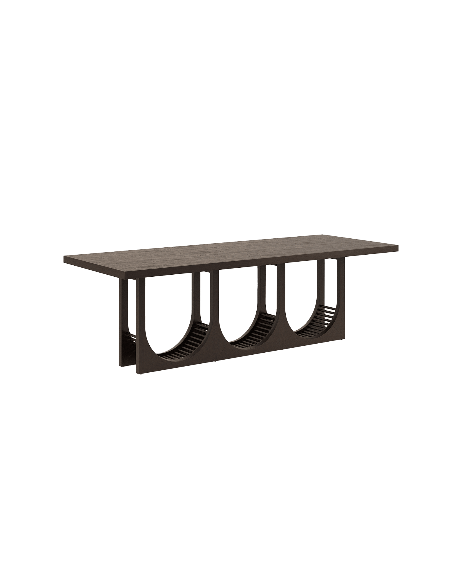 Écrin table by Atelier PA, minimalist designer table, rational aesthetic, handcrafted in France