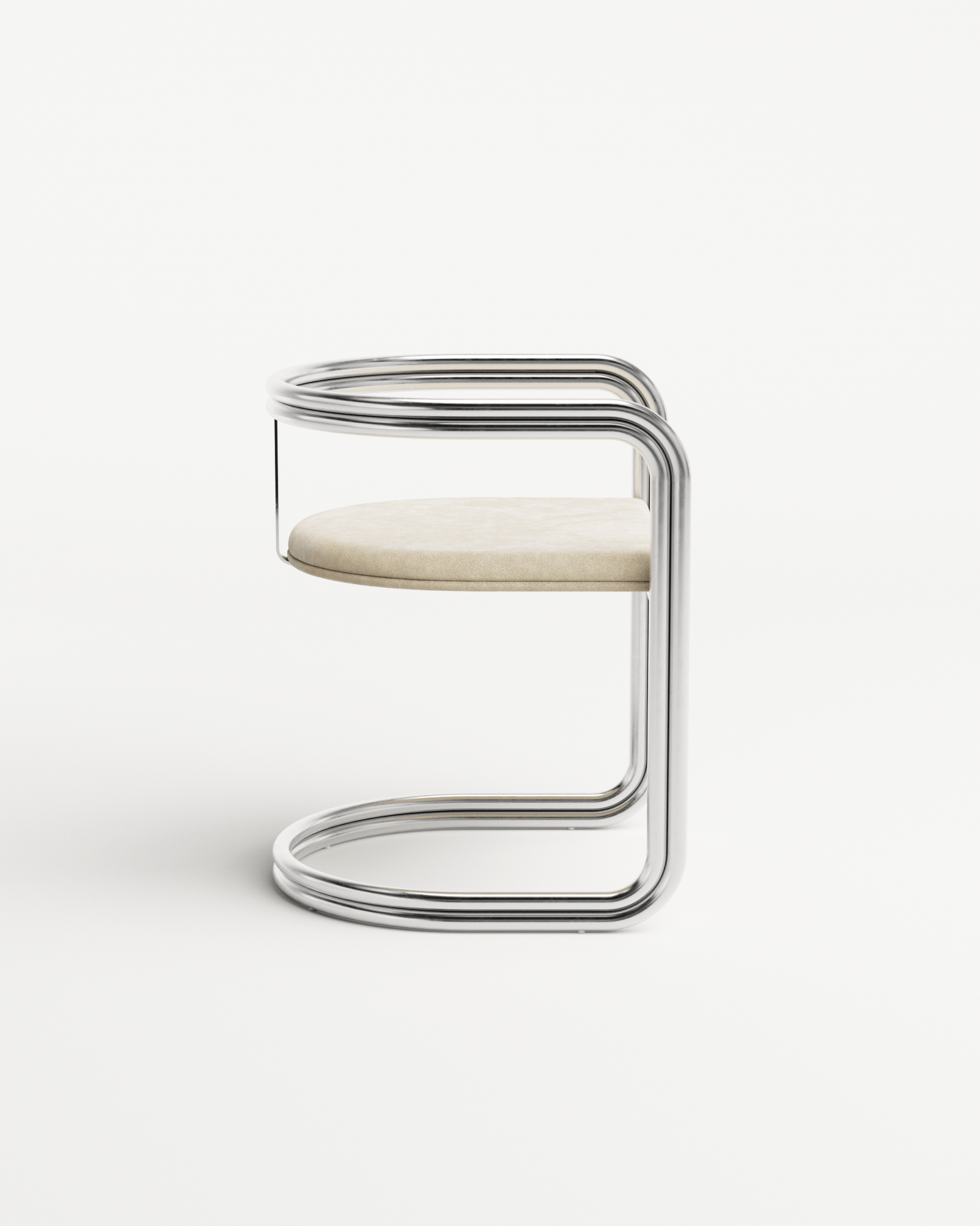 Croisière by Rudy Guénaire, made of Metal and Polyester, Alcantara version, picture 3