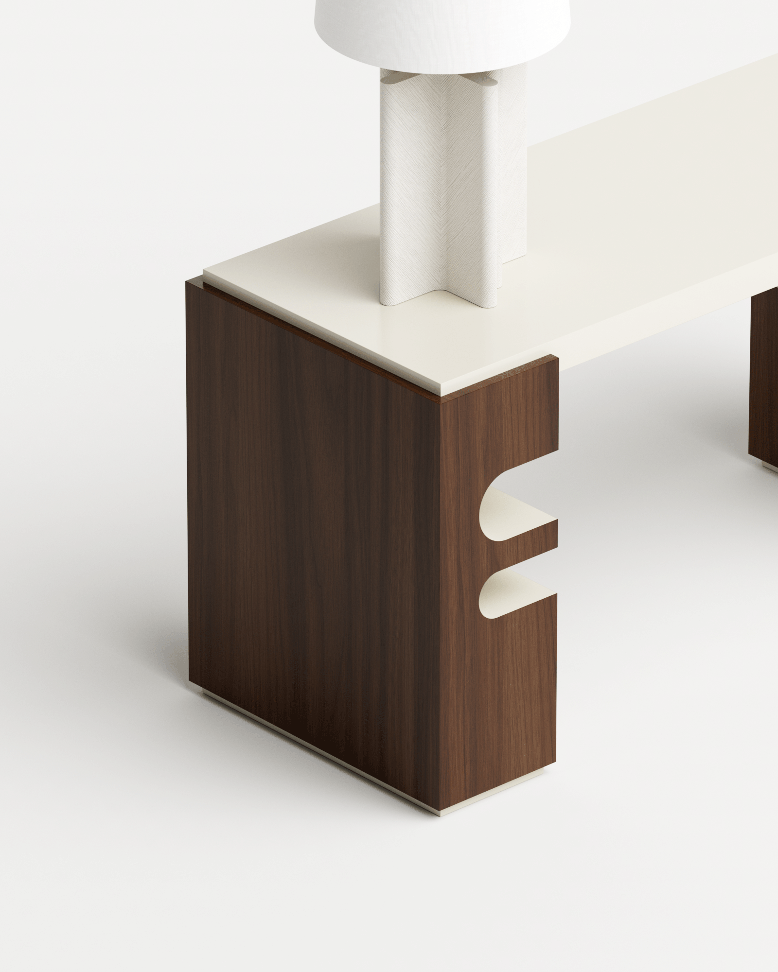 Dolci by Fabrice Juan, made of Lacquer and Wood, Lacquer & Eucalyptus Wood version, picture 2