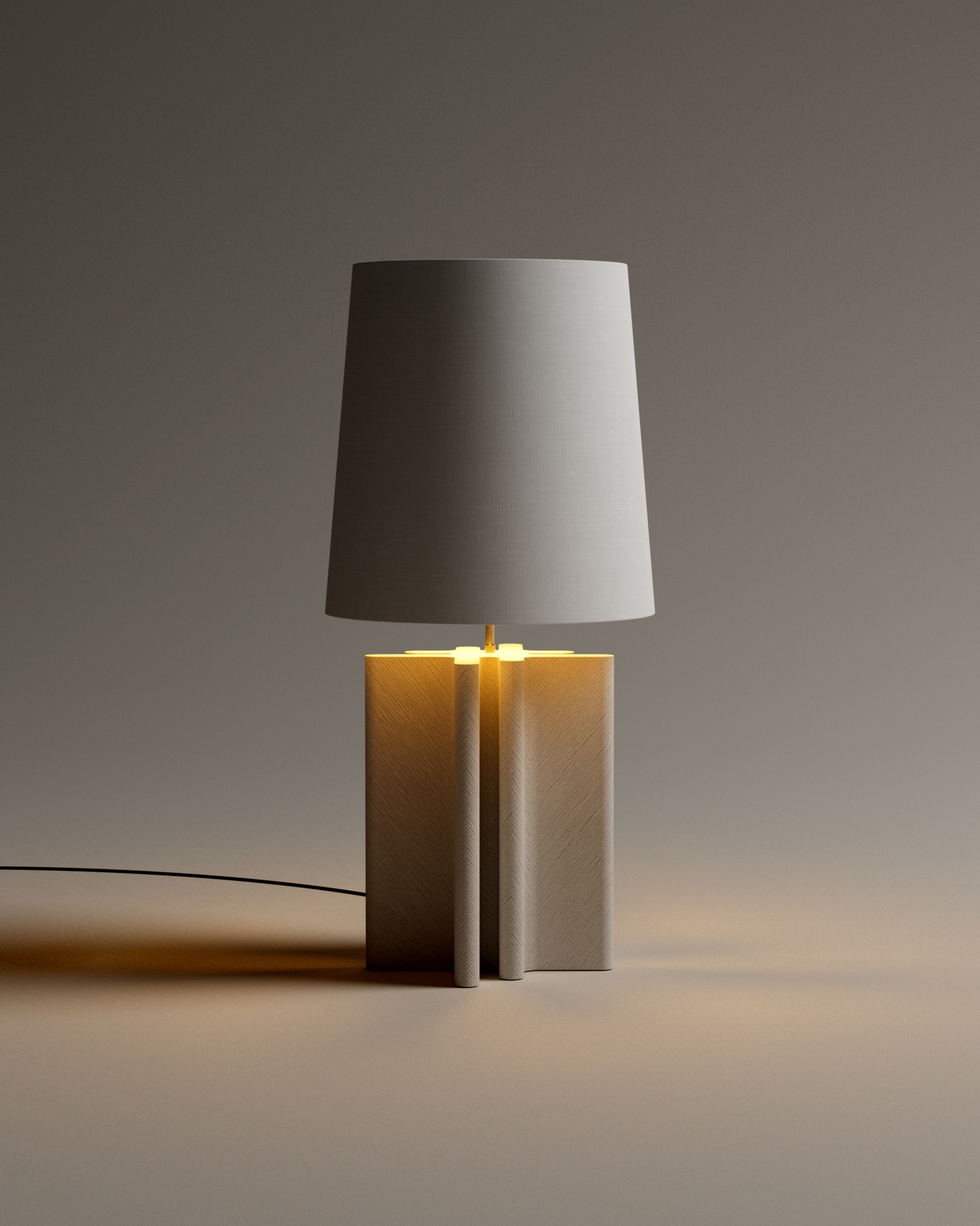 Dolci by Fabrice Juan, made of Plaster and Cotton, Combed Plaster version, picture 3