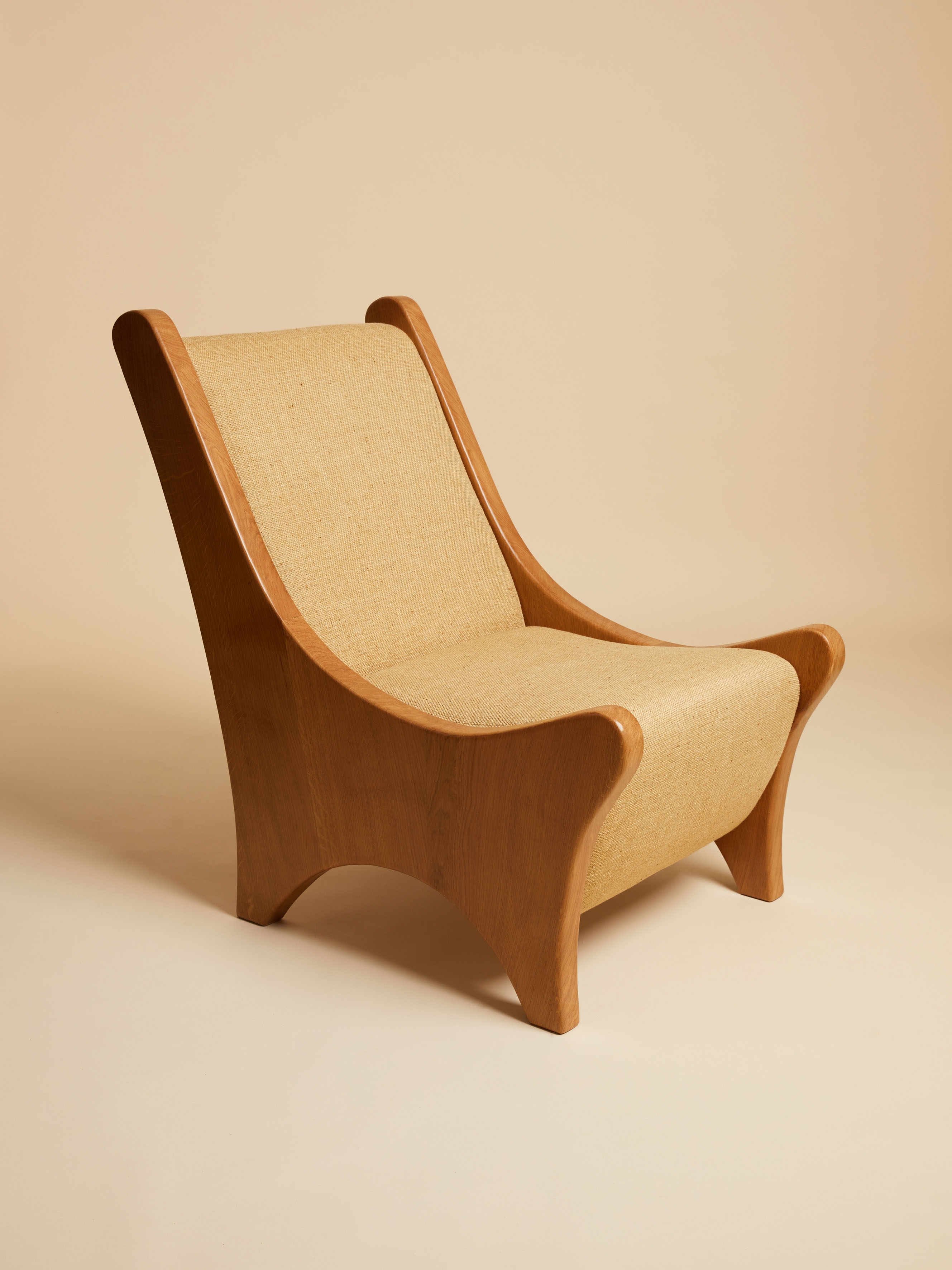 Ebur Editions by Studio Ebur, made of Wood and textured fabric, Oak version, picture 1