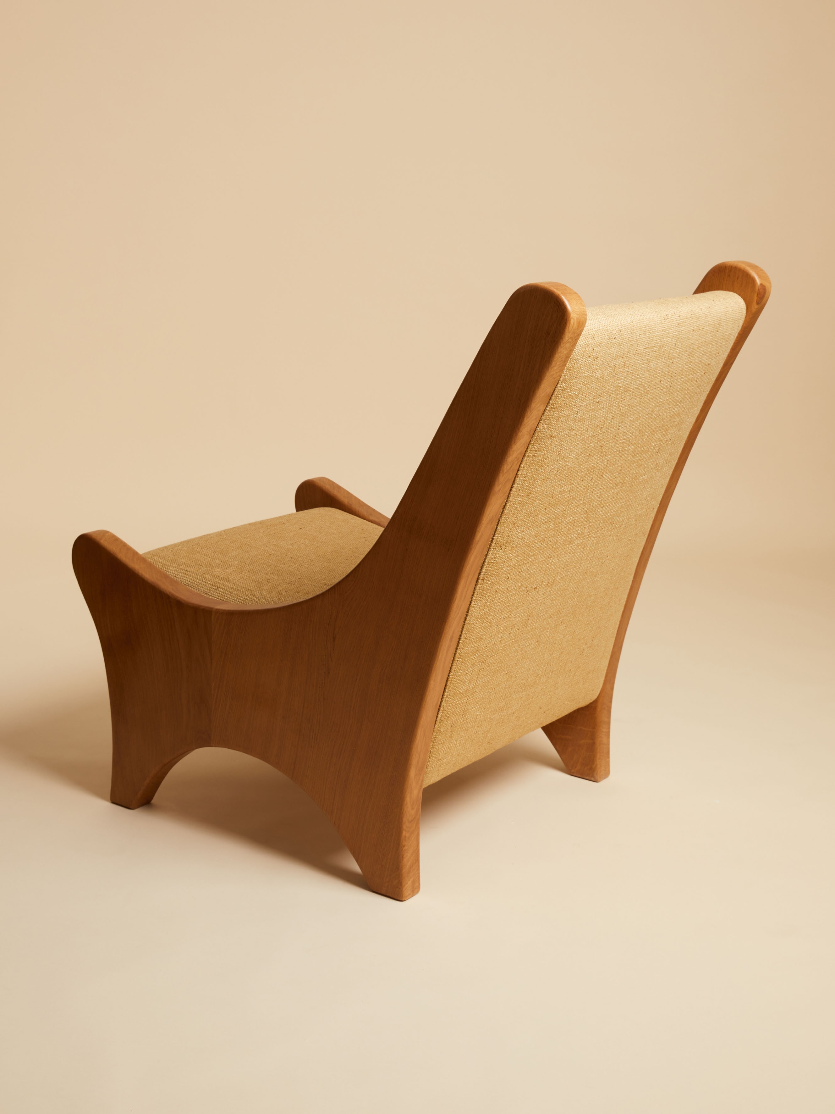 Ebur Editions by Studio Ebur, made of Wood and textured fabric, Oak version, picture 3