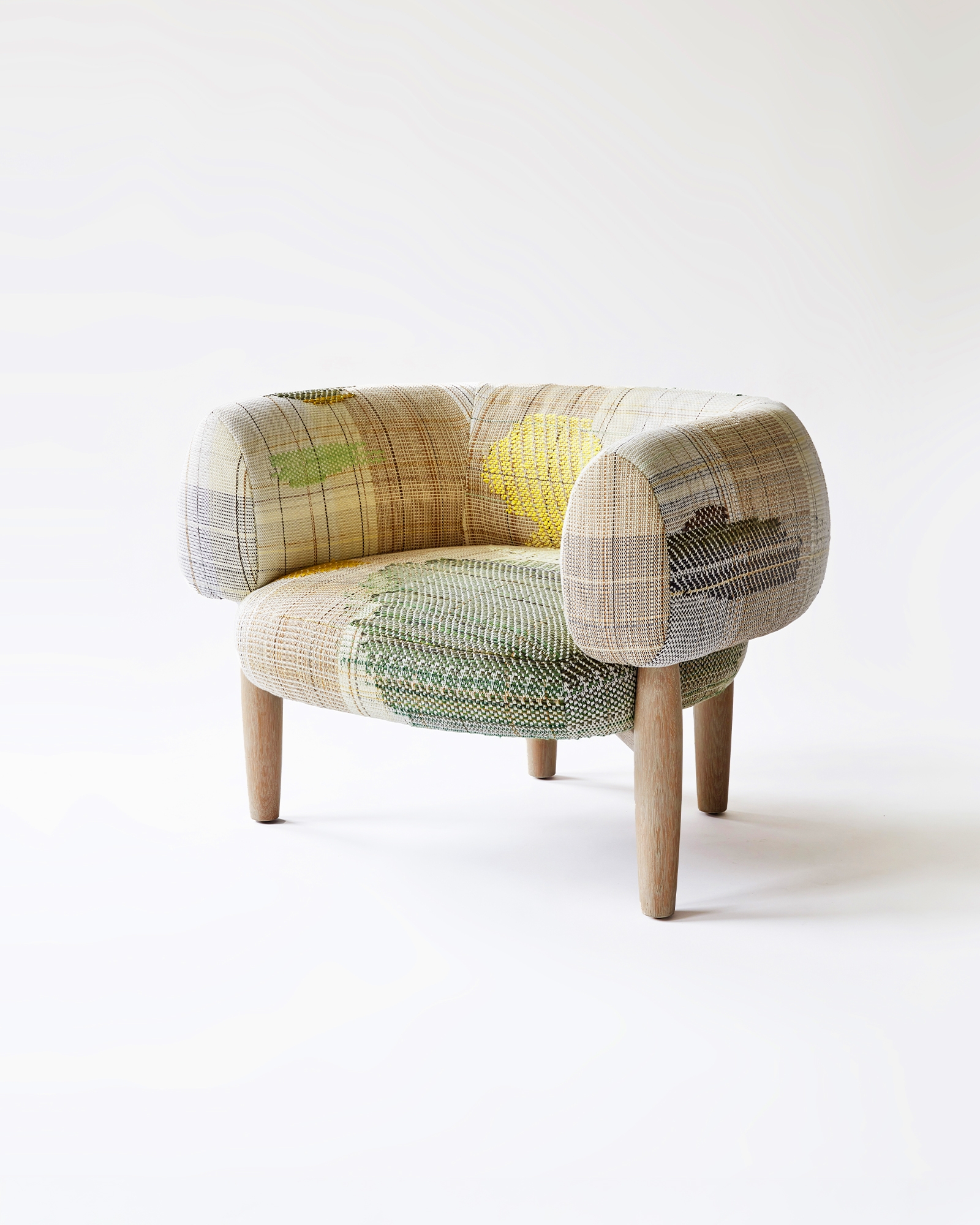 Editions Paolo Ferrari by Studio Paolo Ferrari, made of Upholstery and , Textured Fabric version, picture 2