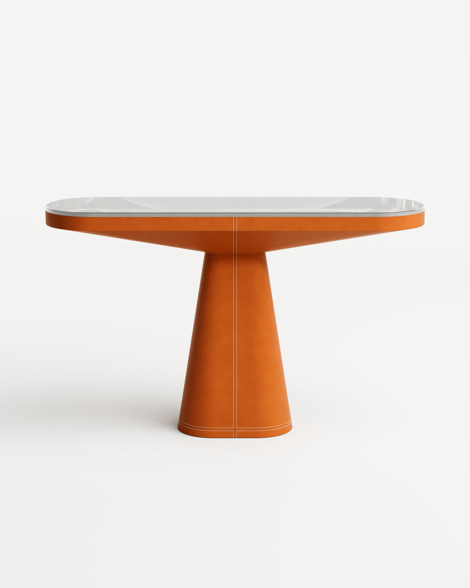 Stamp by Christophe Perichon, made of Steel and Leather, Brown version, picture 1