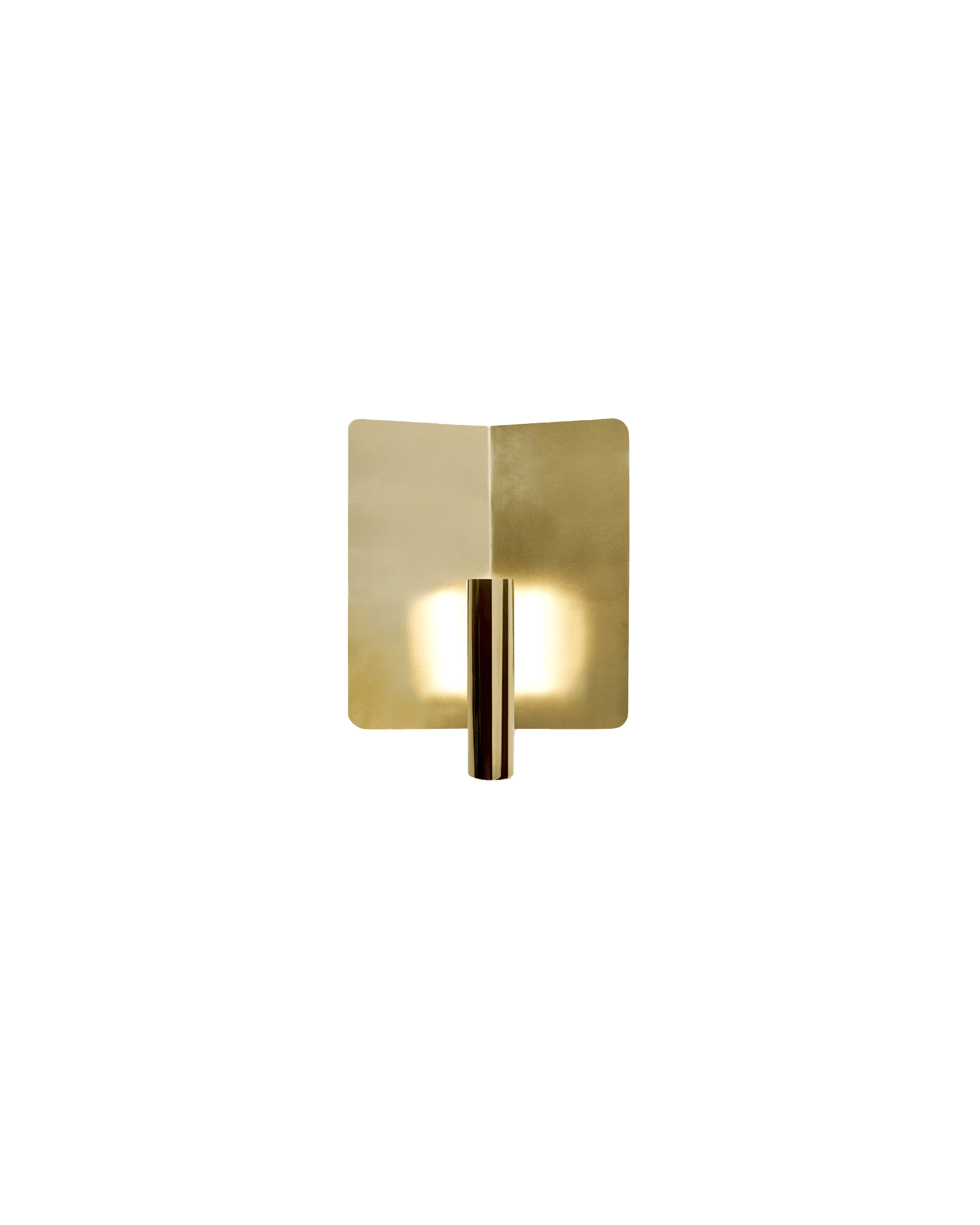 Numero III by De Troupe - brushed metal wall sconce, Intermezzo series, warm directional light