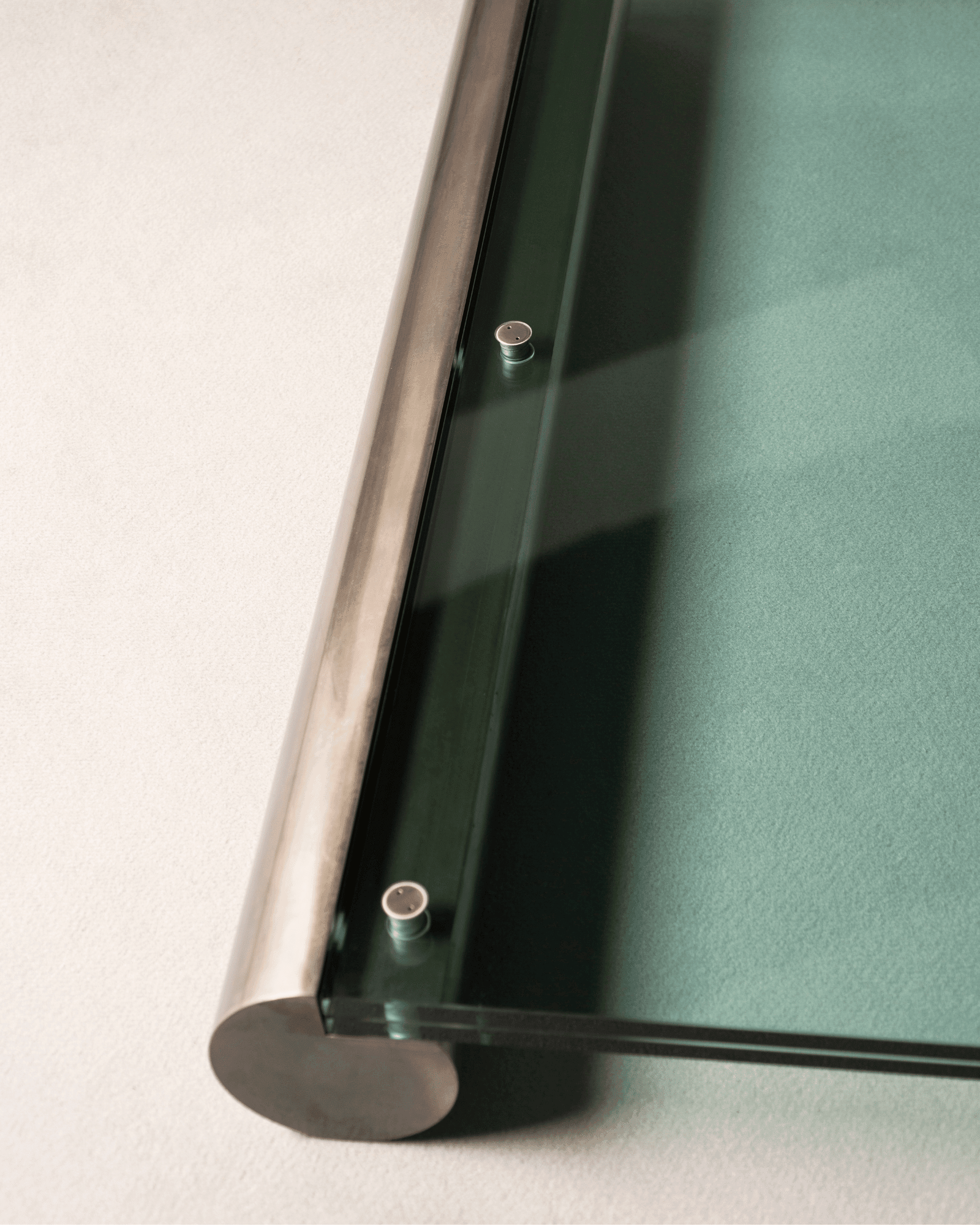 Drop 01 by Interni Venosta, made of Steel and Glass, Treated steel version, picture 2