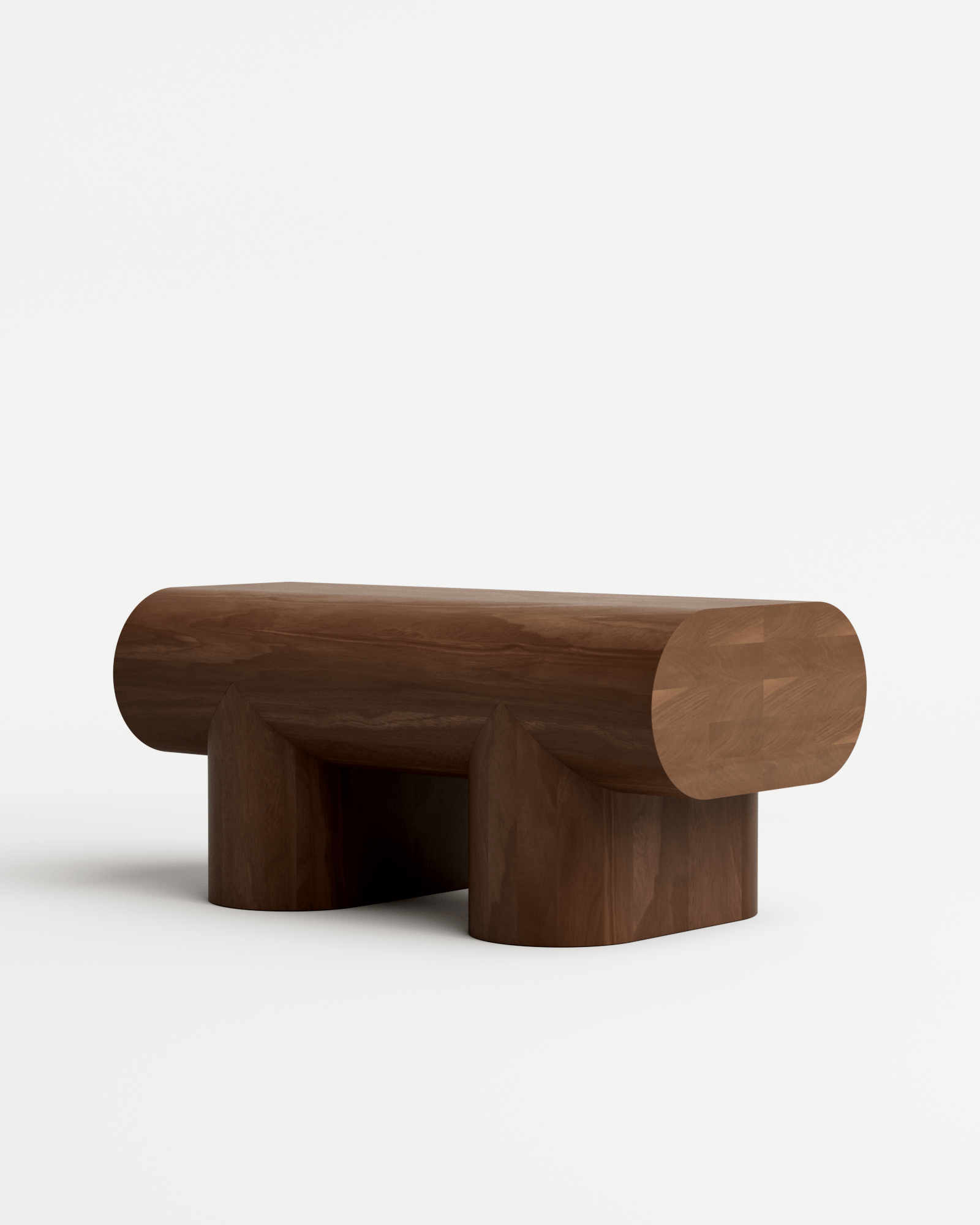 Intersecting Volume by Rino Claessens, made of Wood and , Walnut version, picture 1