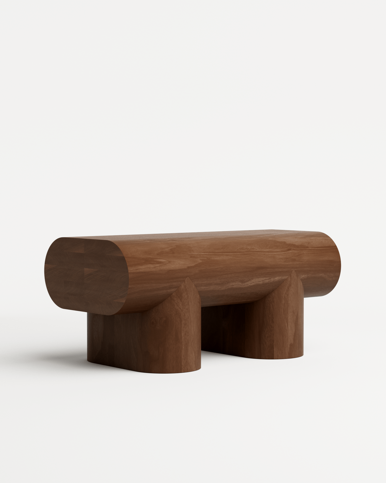 Intersecting Volume by Rino Claessens, made of Wood and , Walnut version, picture 2