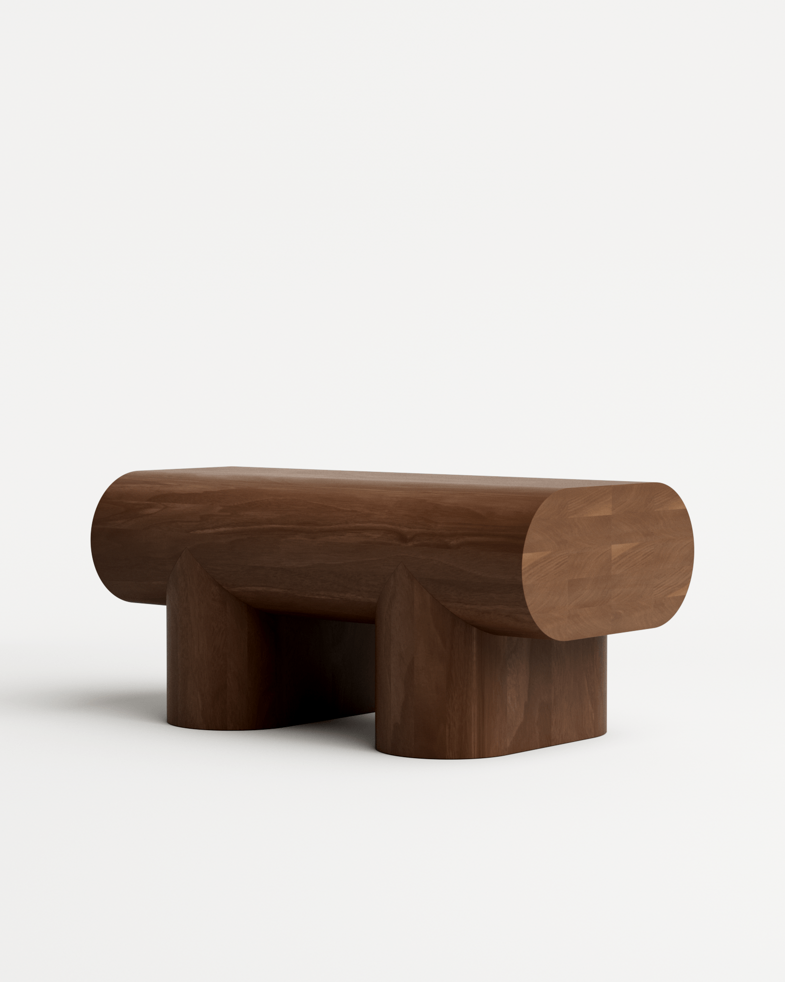Intersecting Volume by Rino Claessens, made of Wood and , Walnut version, picture 3