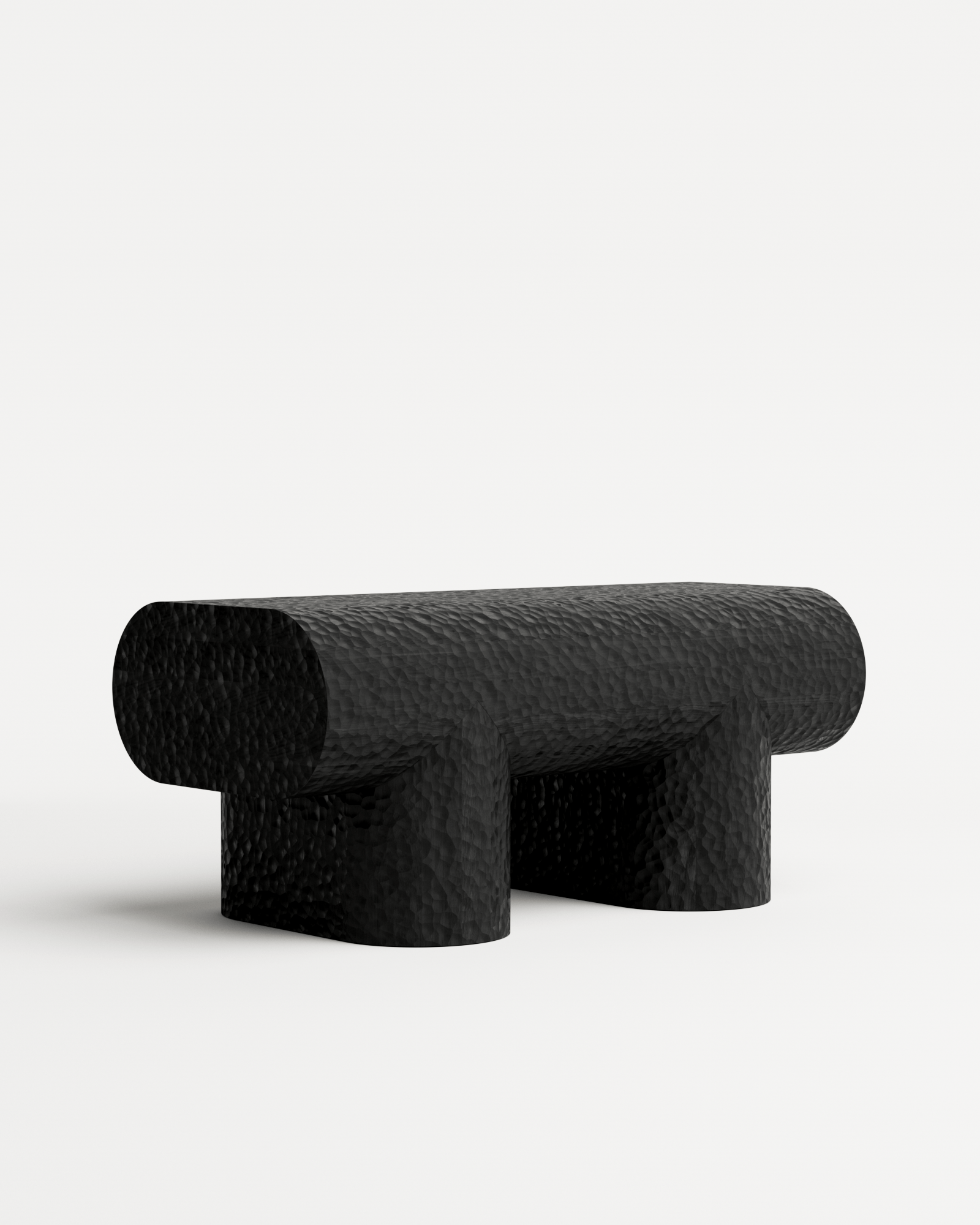 Intersecting Volume by Rino Claessens, made of Stained Ash and , Stained Ash version, picture 2