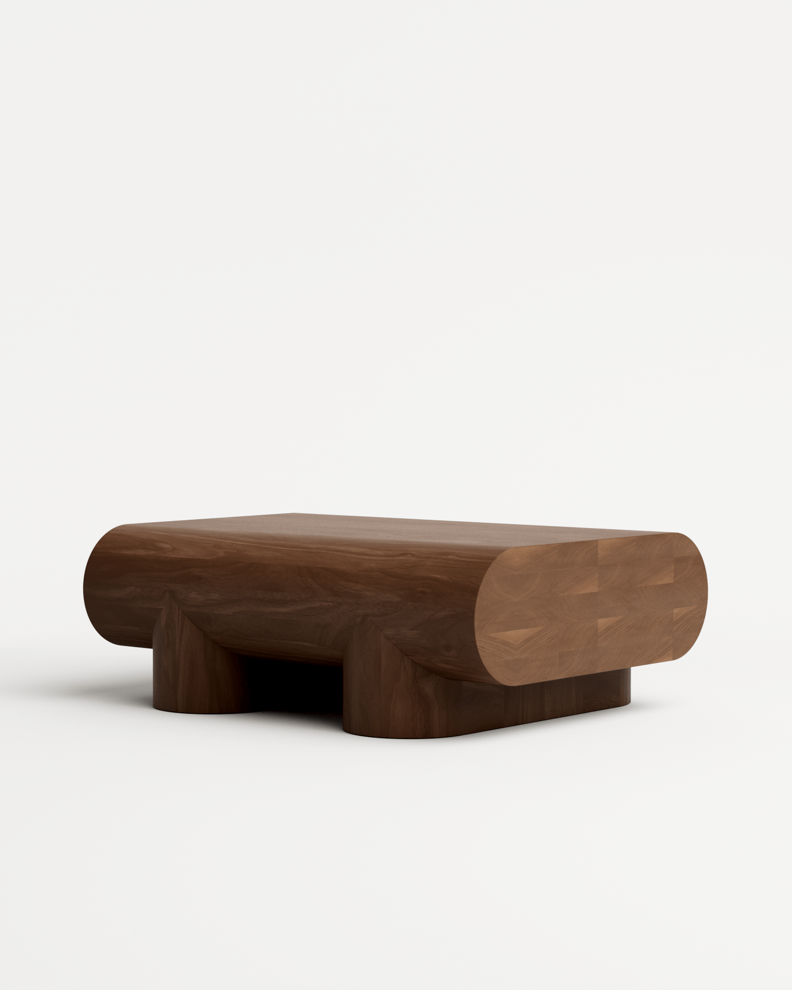 Intersecting Volume by Rino Claessens, made of Wood and , Walnut version, picture 1