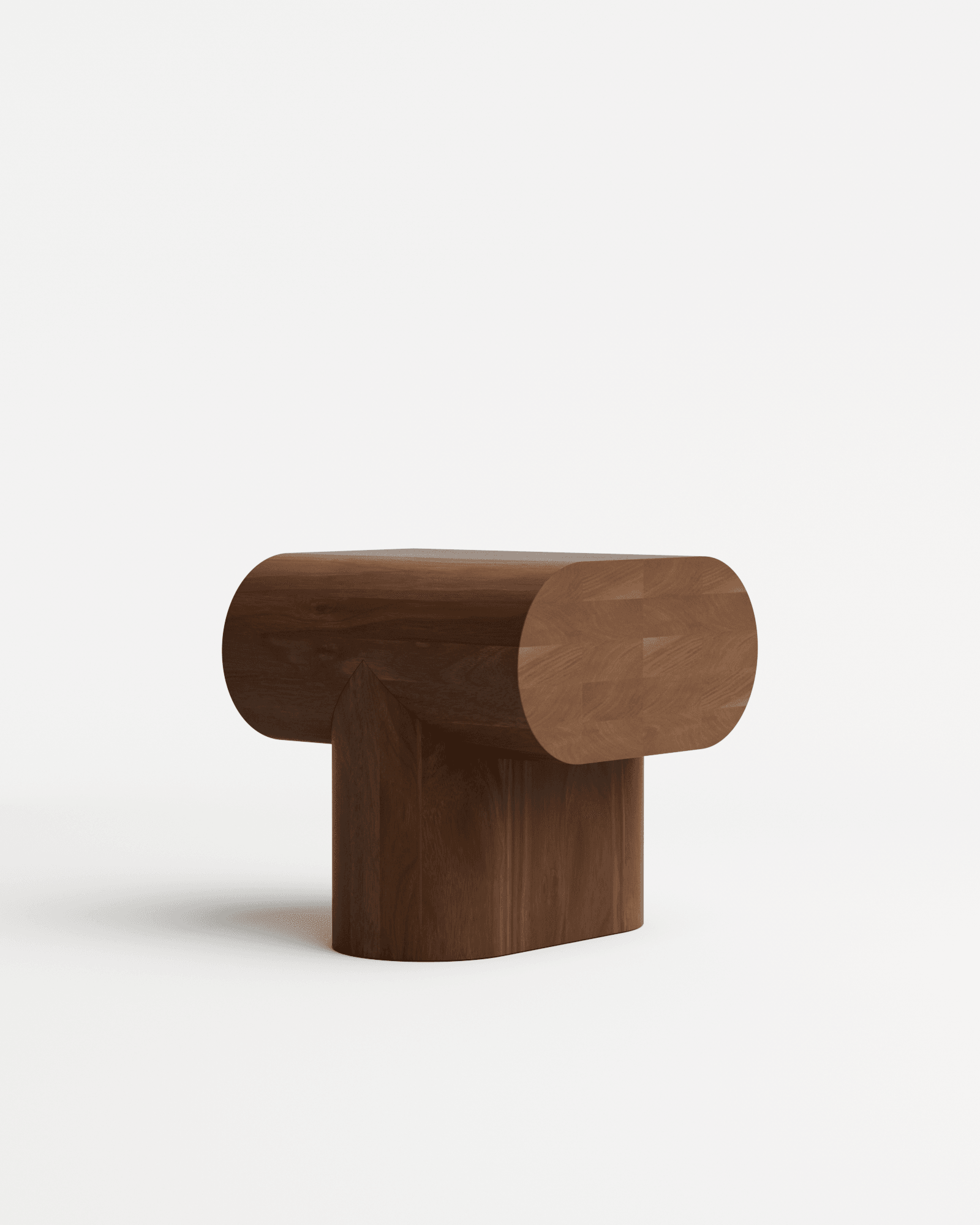 Intersecting Volume by Rino Claessens, made of Wood and , Walnut version, picture 3