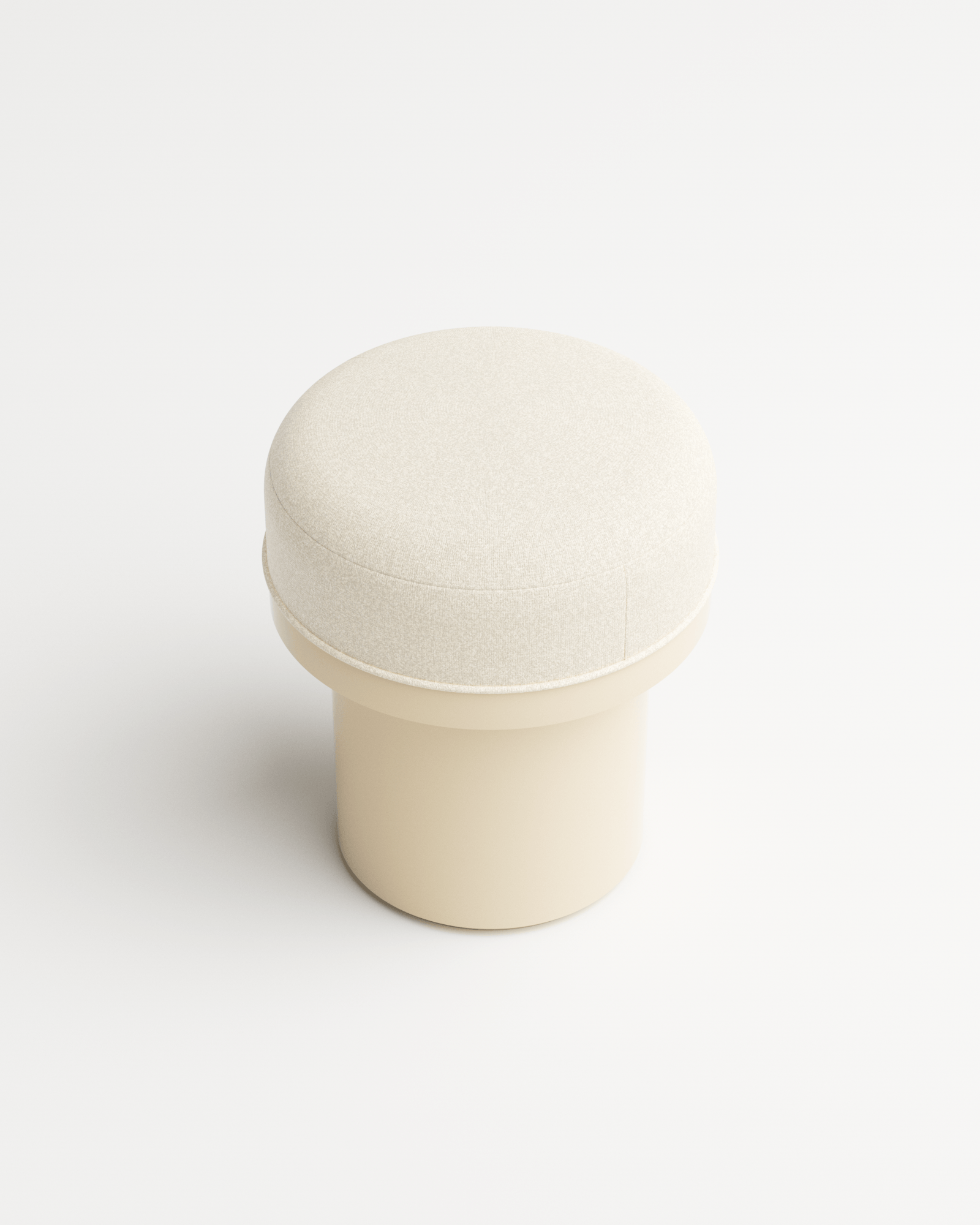 Kami by Le Cann, made of Lacquer and , Beige Lacquer version, picture 2