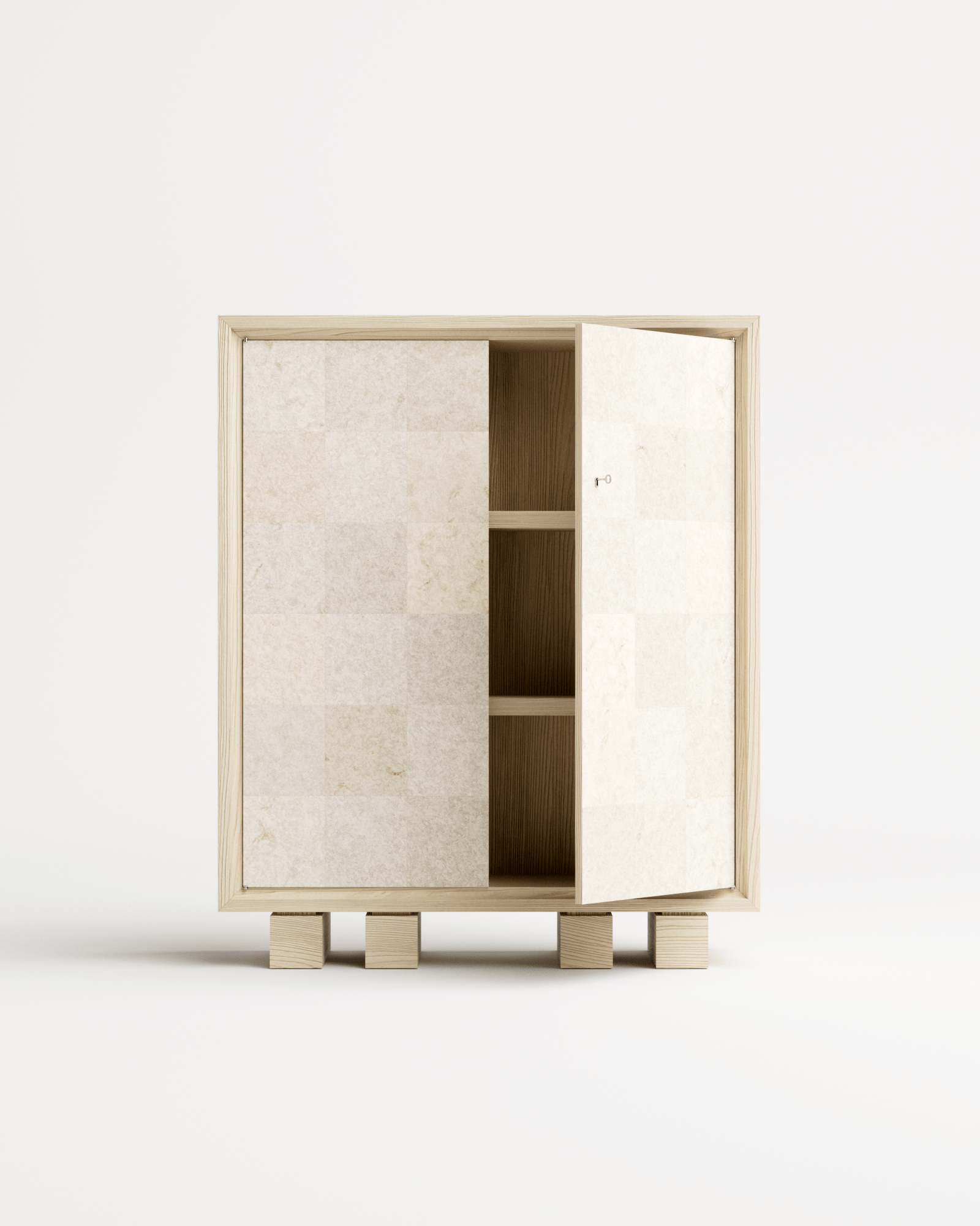 Kami by Le Cann, made of Wood and , Sandblasted Pine version, picture 1