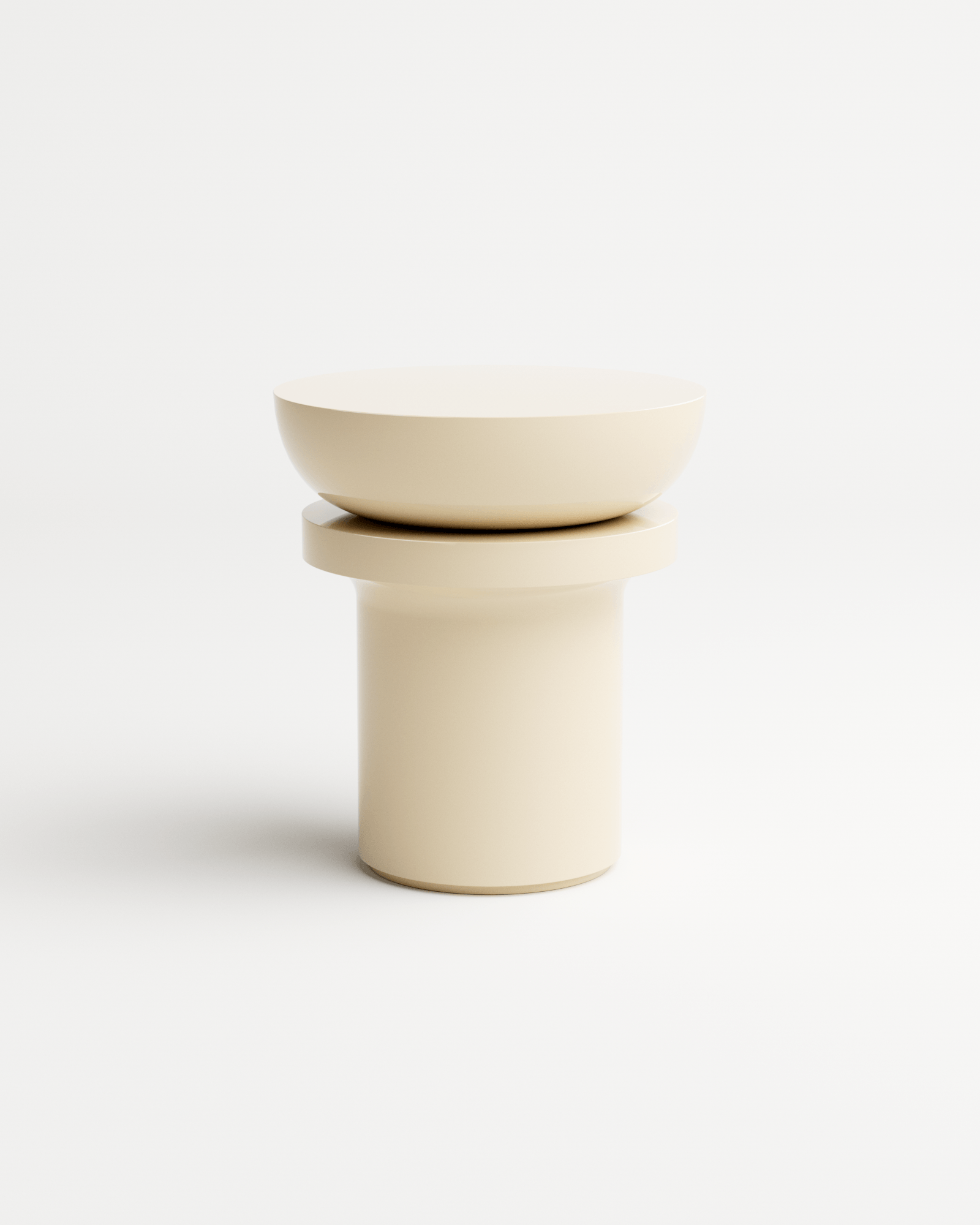 Kami by Le Cann, made of Lacquer and , Beige Lacquer version, picture 1