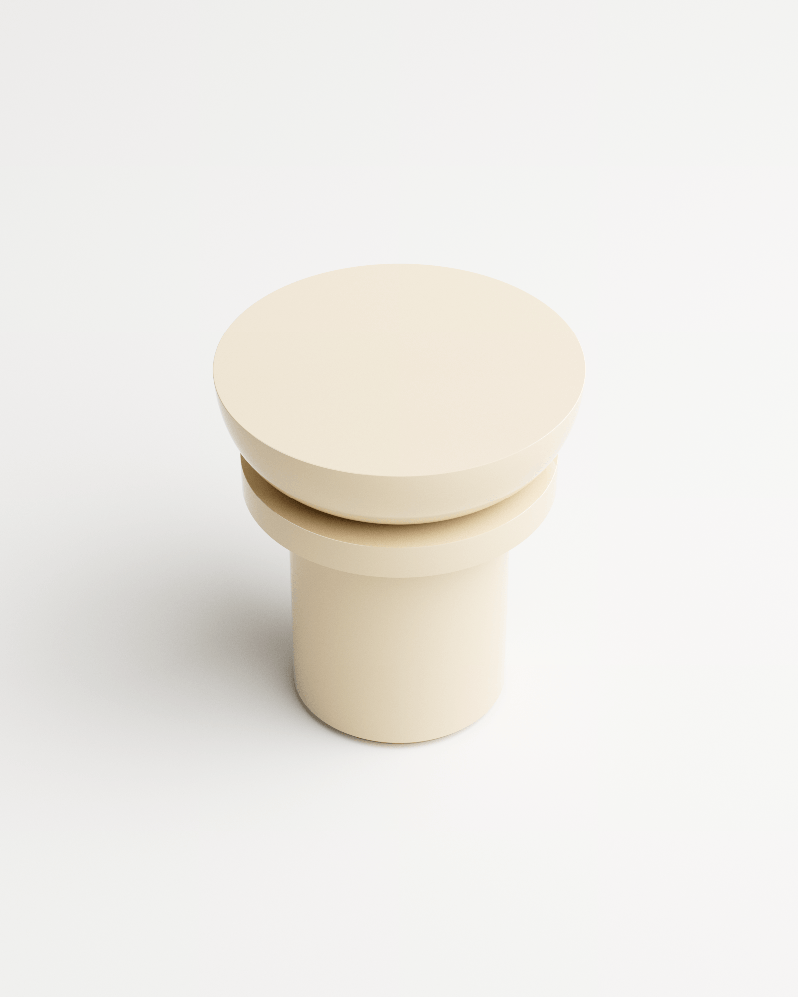 Kami by Le Cann, made of Lacquer and , Beige Lacquer version, picture 2