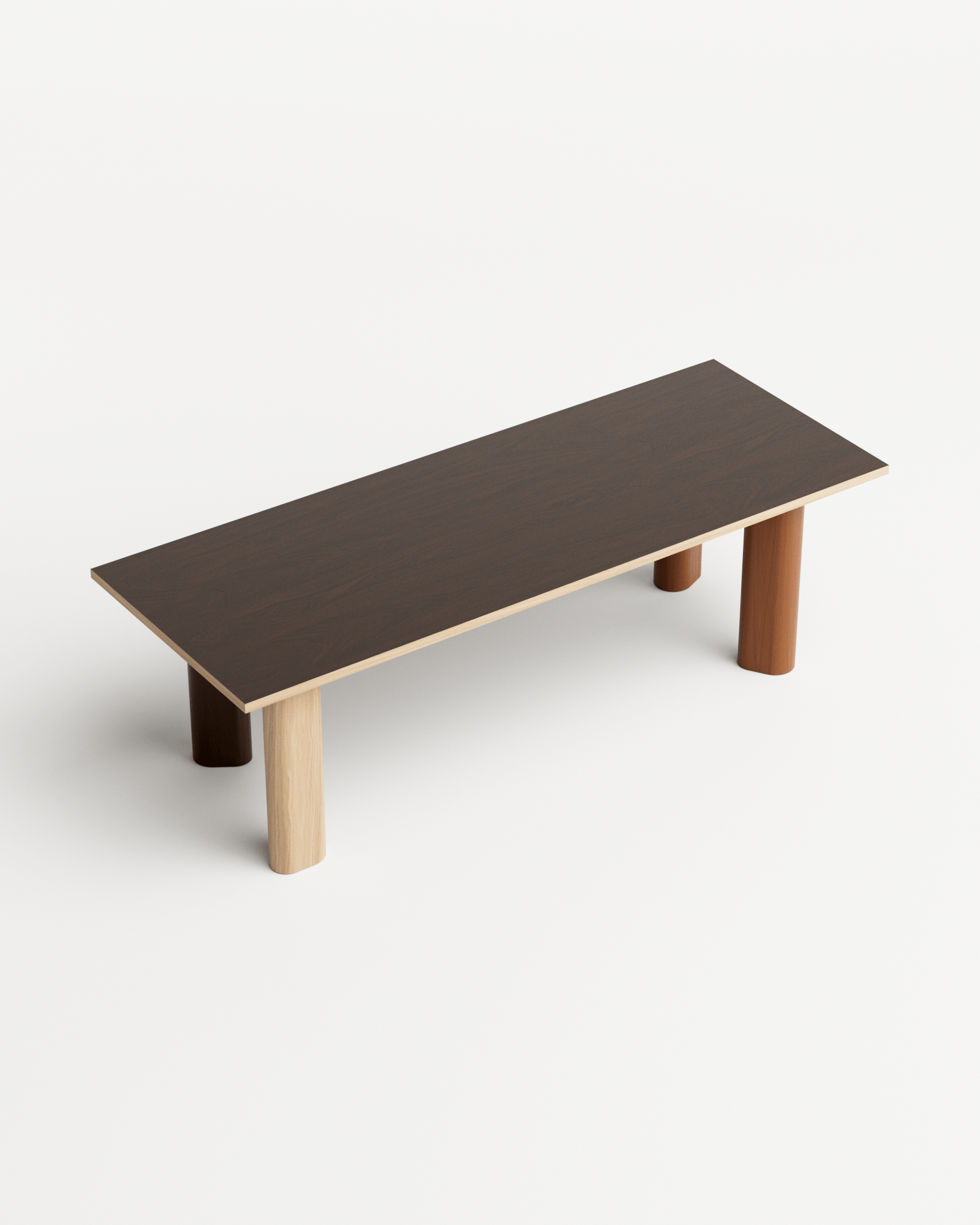 Triptyque by Kann Design, made of Wood and Wood, Oak version, picture 4