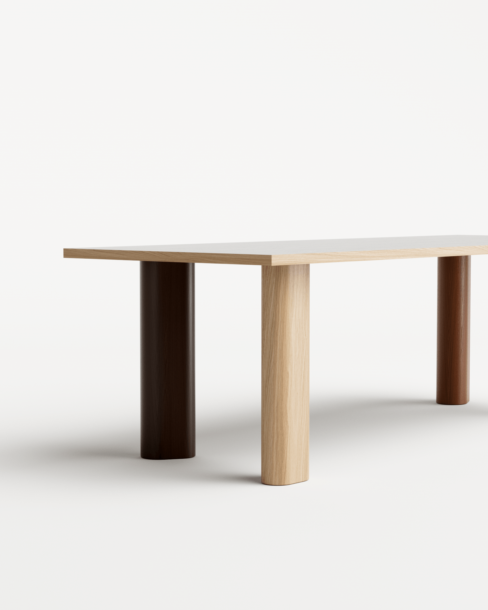 Triptyque by Kann Design, made of Wood and Wood, Oak version, picture 5