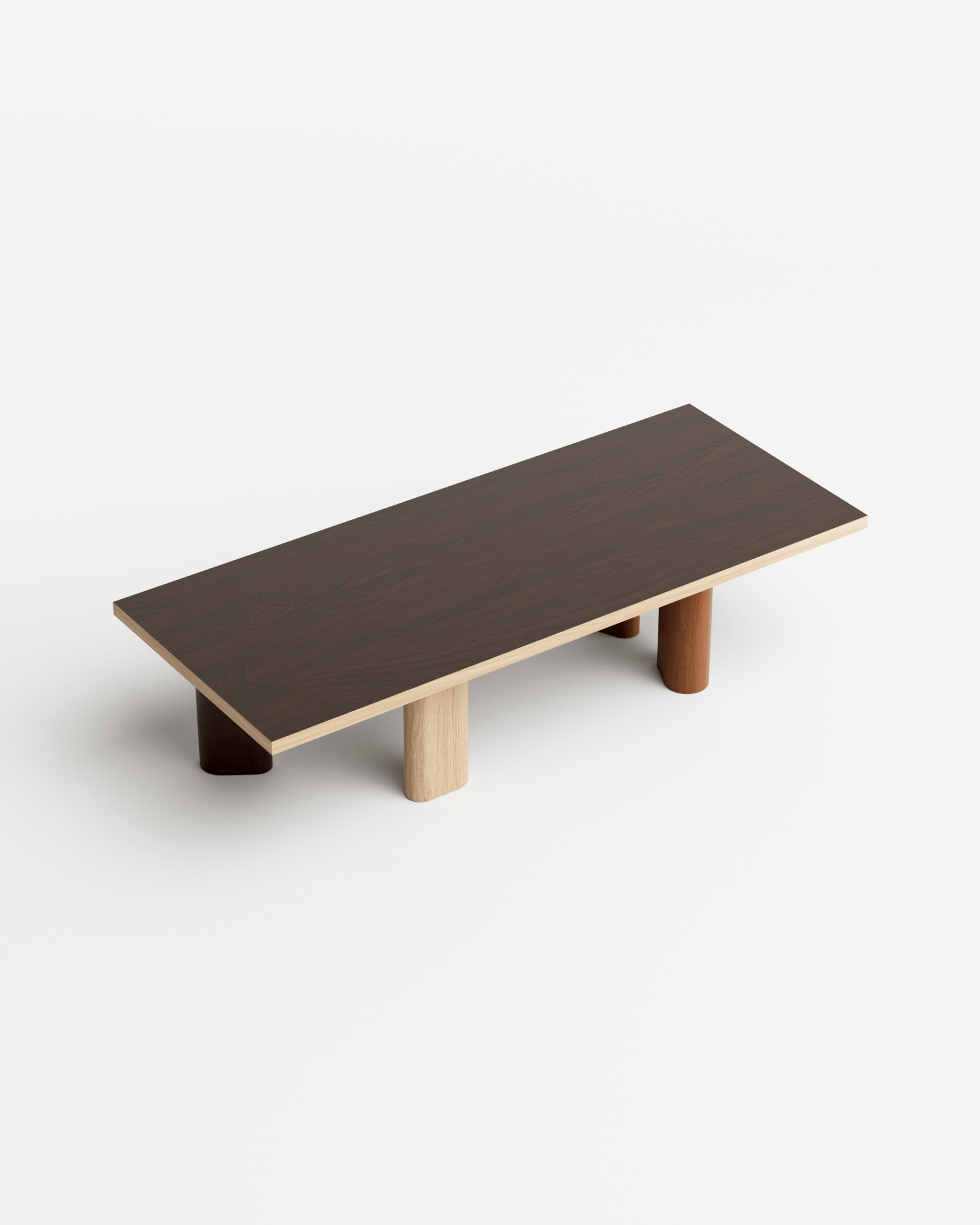 Triptyque by Kann Design, made of Wood and Wood, Oak version, picture 4