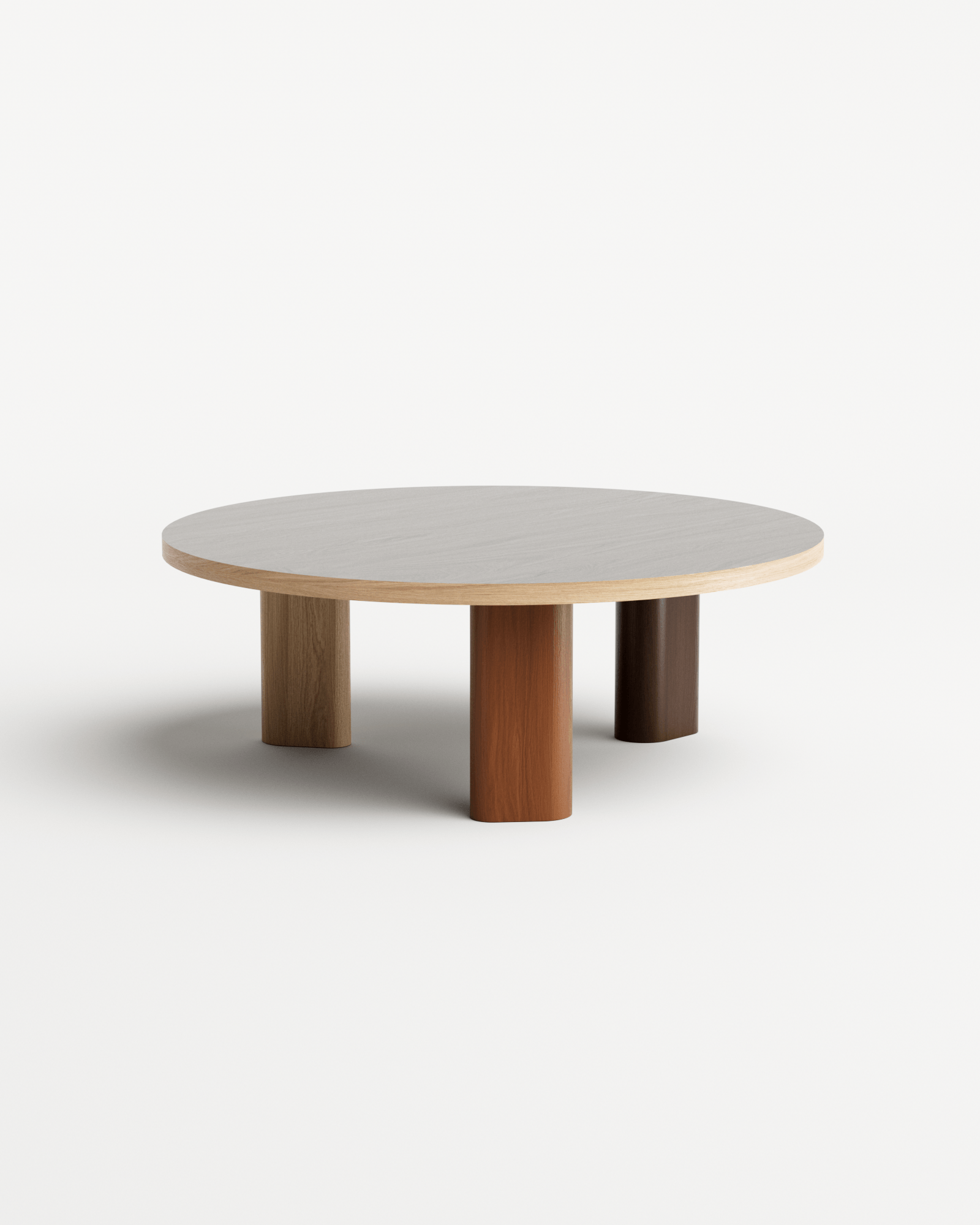 Triptyque by Kann Design, made of Wood and , Oak version, picture 1