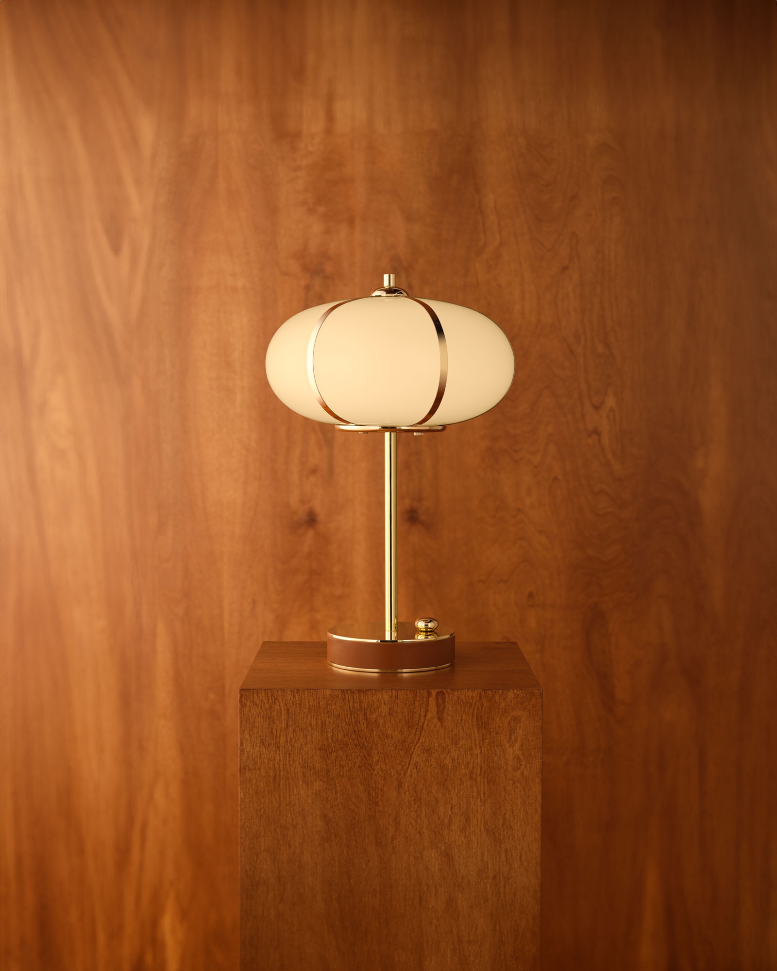 Rib Table Lamp Ellipse - Medium, Konekt Collection, Konekt 02