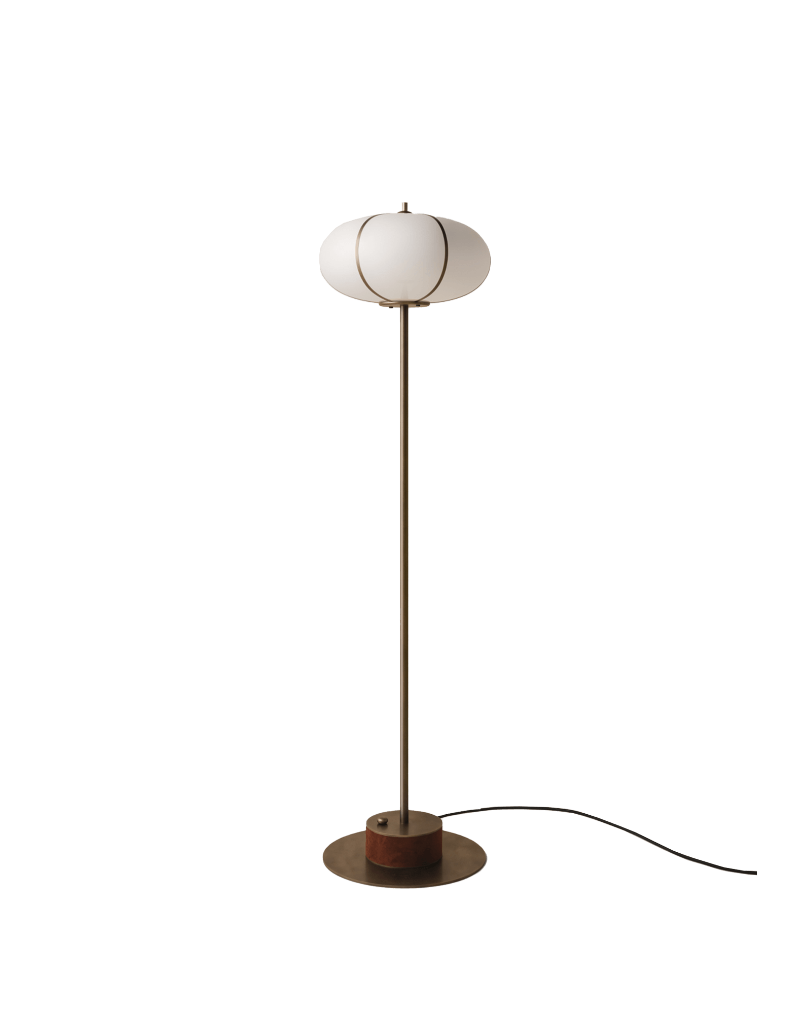 Rib Floor Lamp Ellipse, Konekt Collection, Konekt