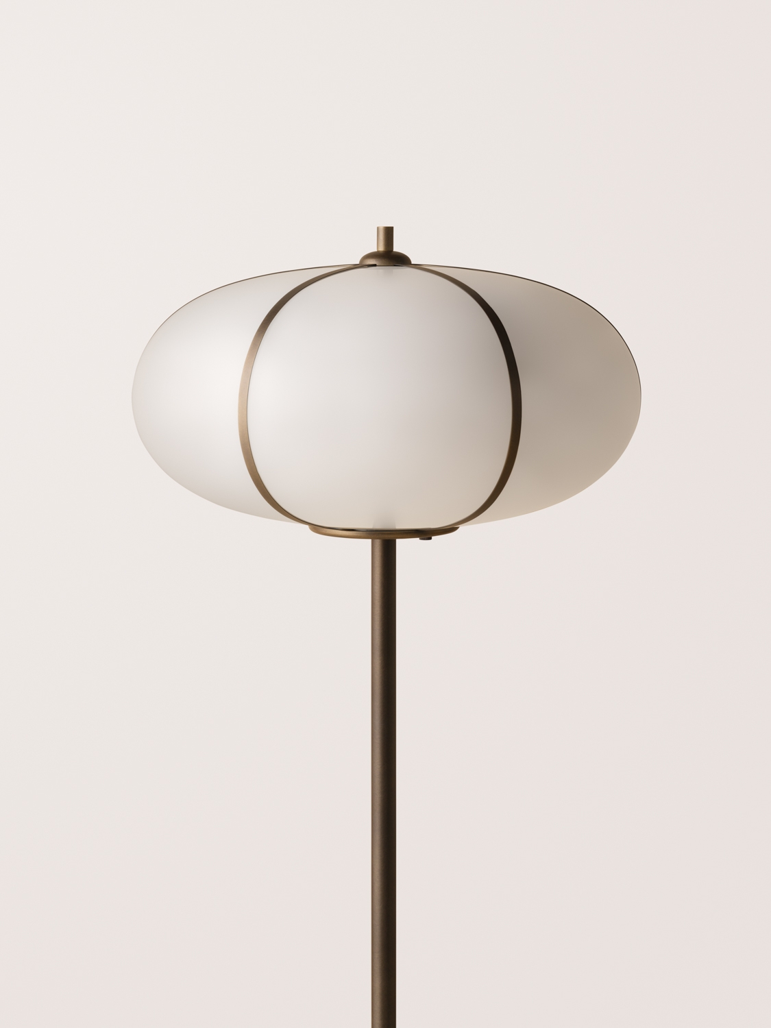 Rib Floor Lamp Ellipse, Konekt Collection, Konekt 04