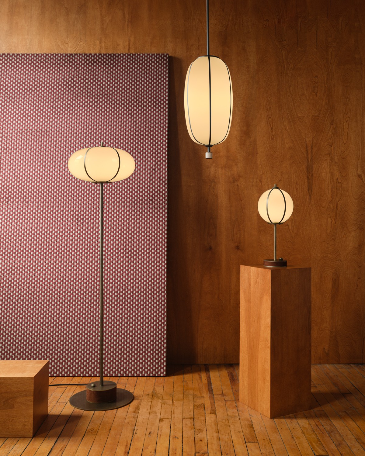 Rib Floor Lamp Ellipse, Konekt Collection, Konekt 08