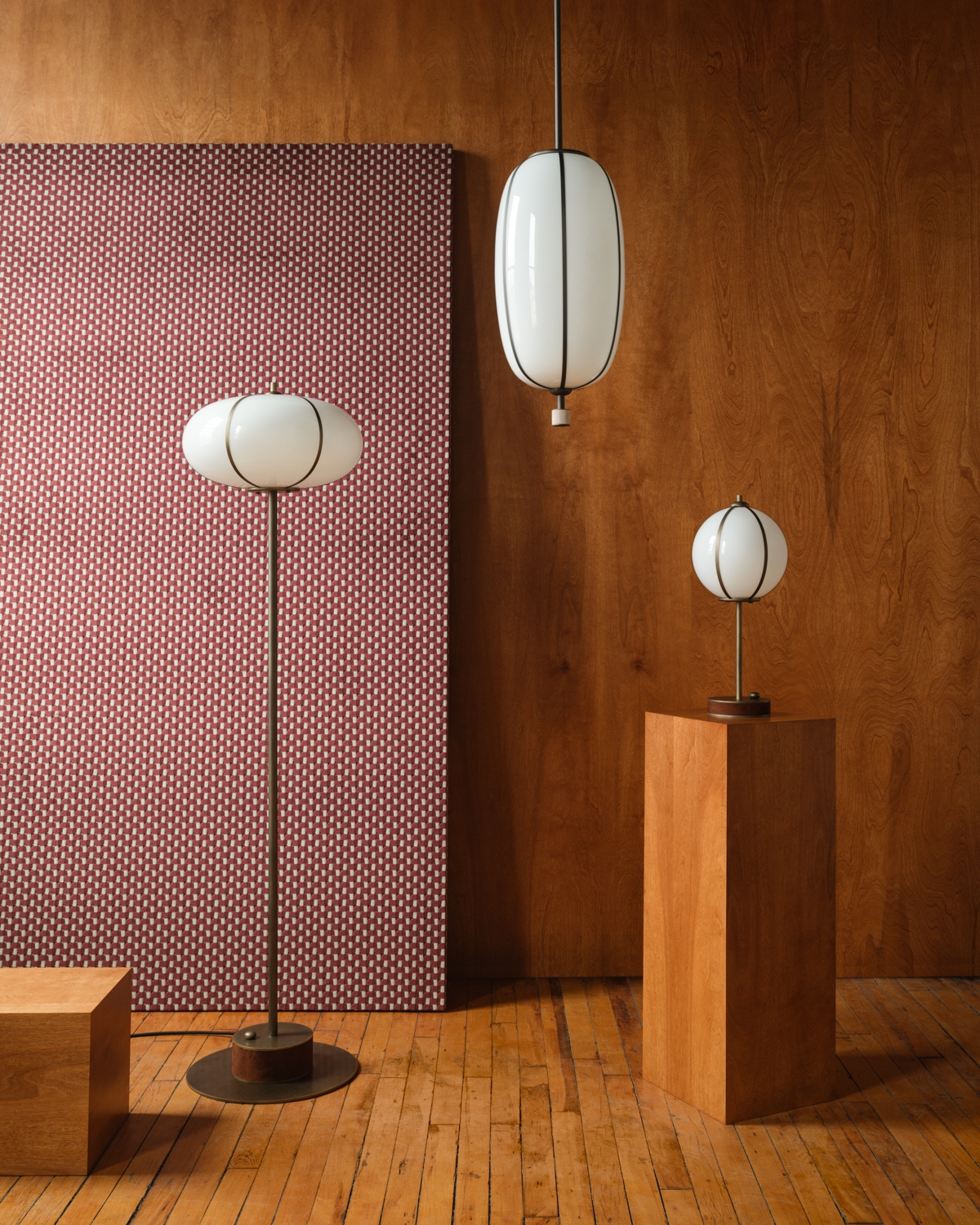 Rib Floor Lamp Ellipse, Konekt Collection, Konekt 07
