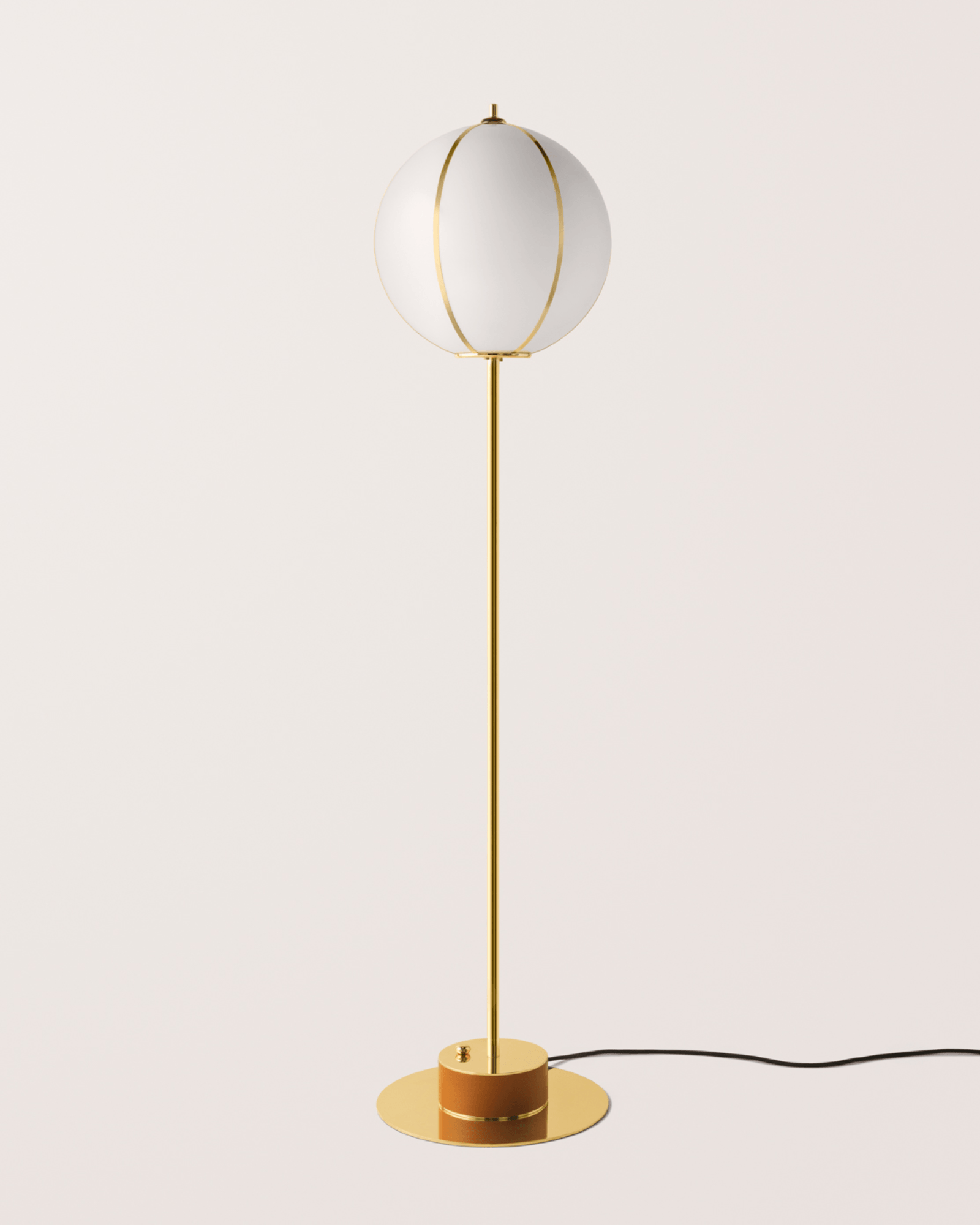 Rib Floor Lamp Sphere, Konekt Collection, Konekt 03