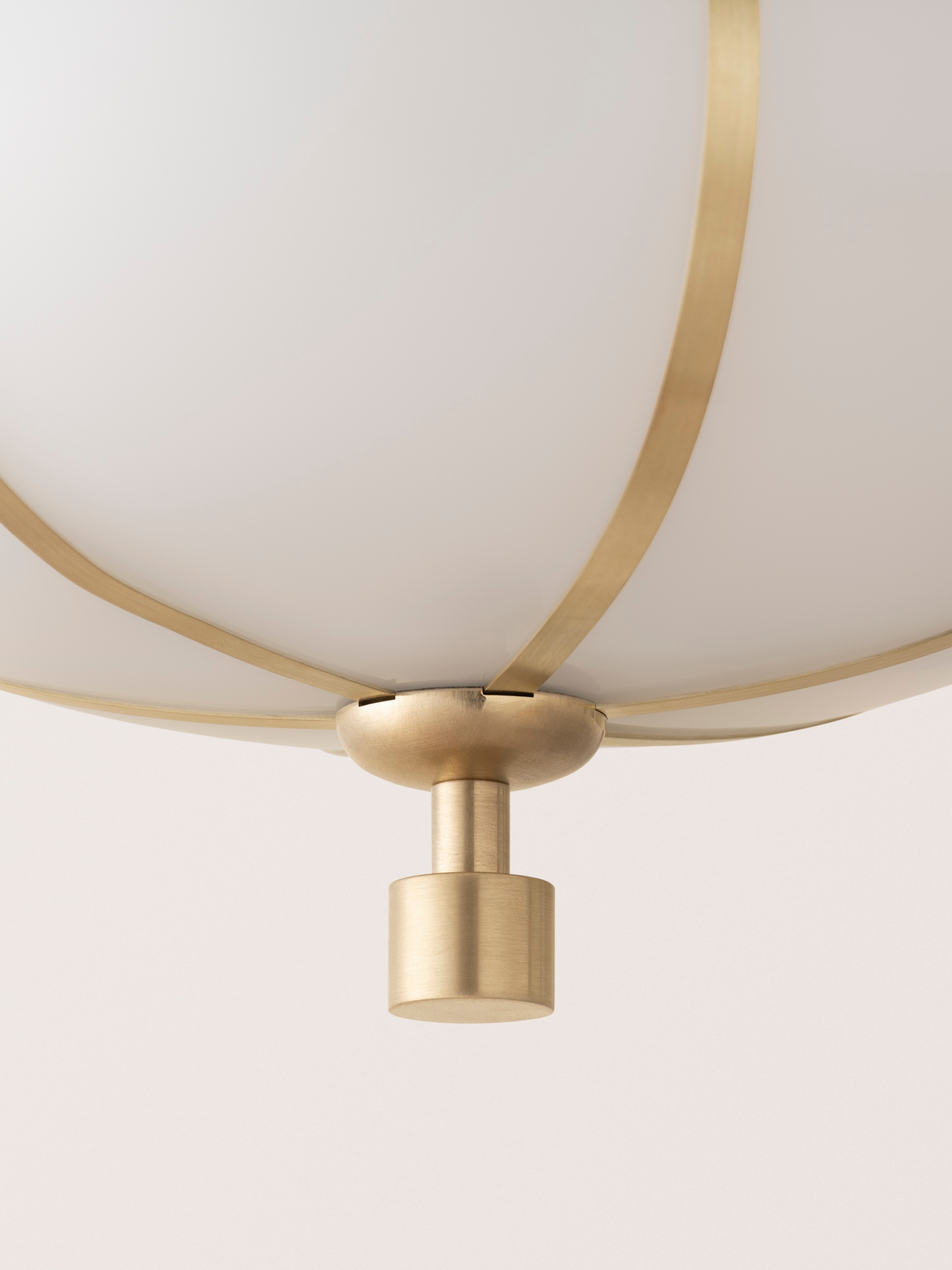 Konekt Collection by Konekt, made of Glass and Brass, Satin Brass version, picture 2