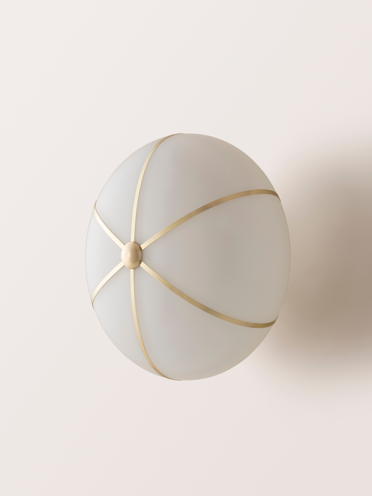 Konekt Collection by Konekt, made of Glass and Brass, Satin Brass version, picture 3