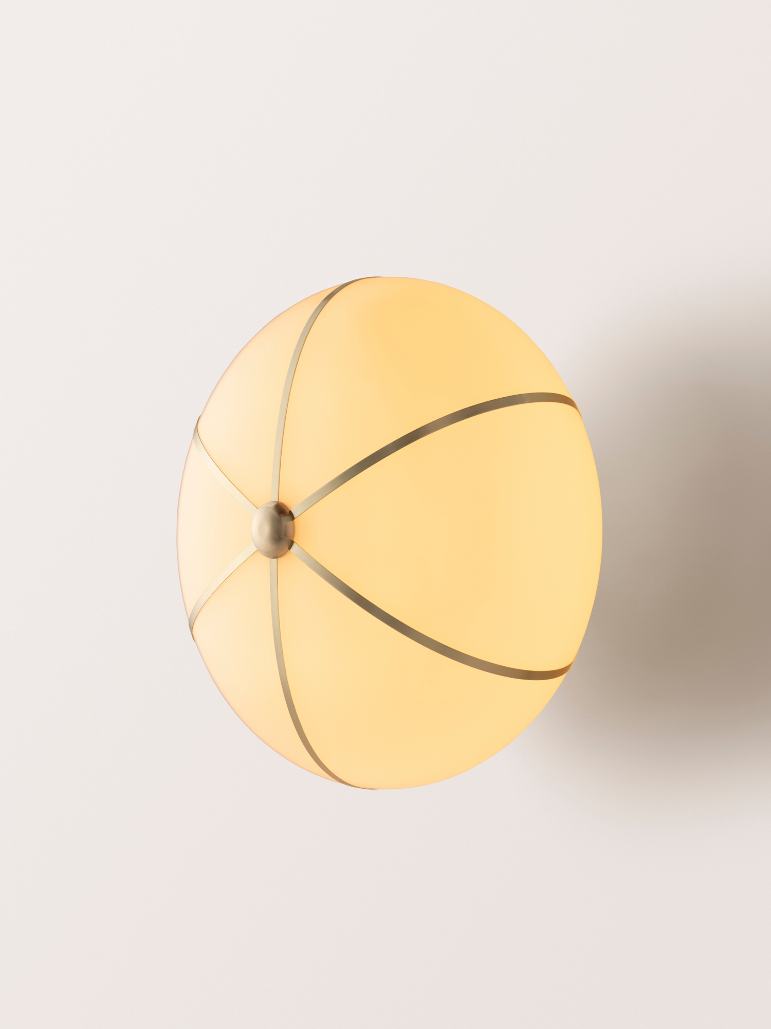 Konekt Collection by Konekt, made of Glass and Brass, Satin Brass version, picture 2