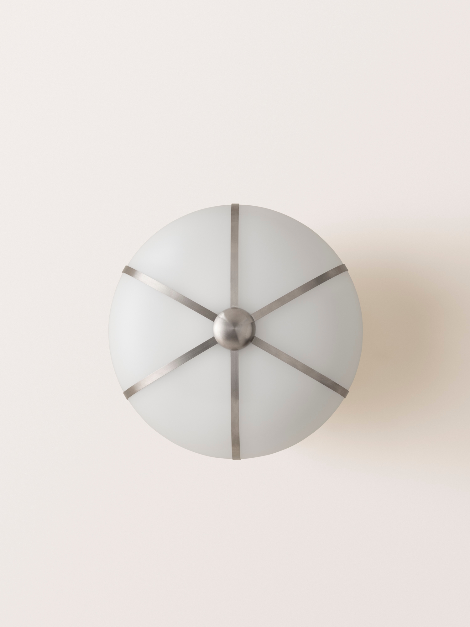 Konekt Collection by Konekt, made of Glass and Nickel, Satin Nickel version, picture 1