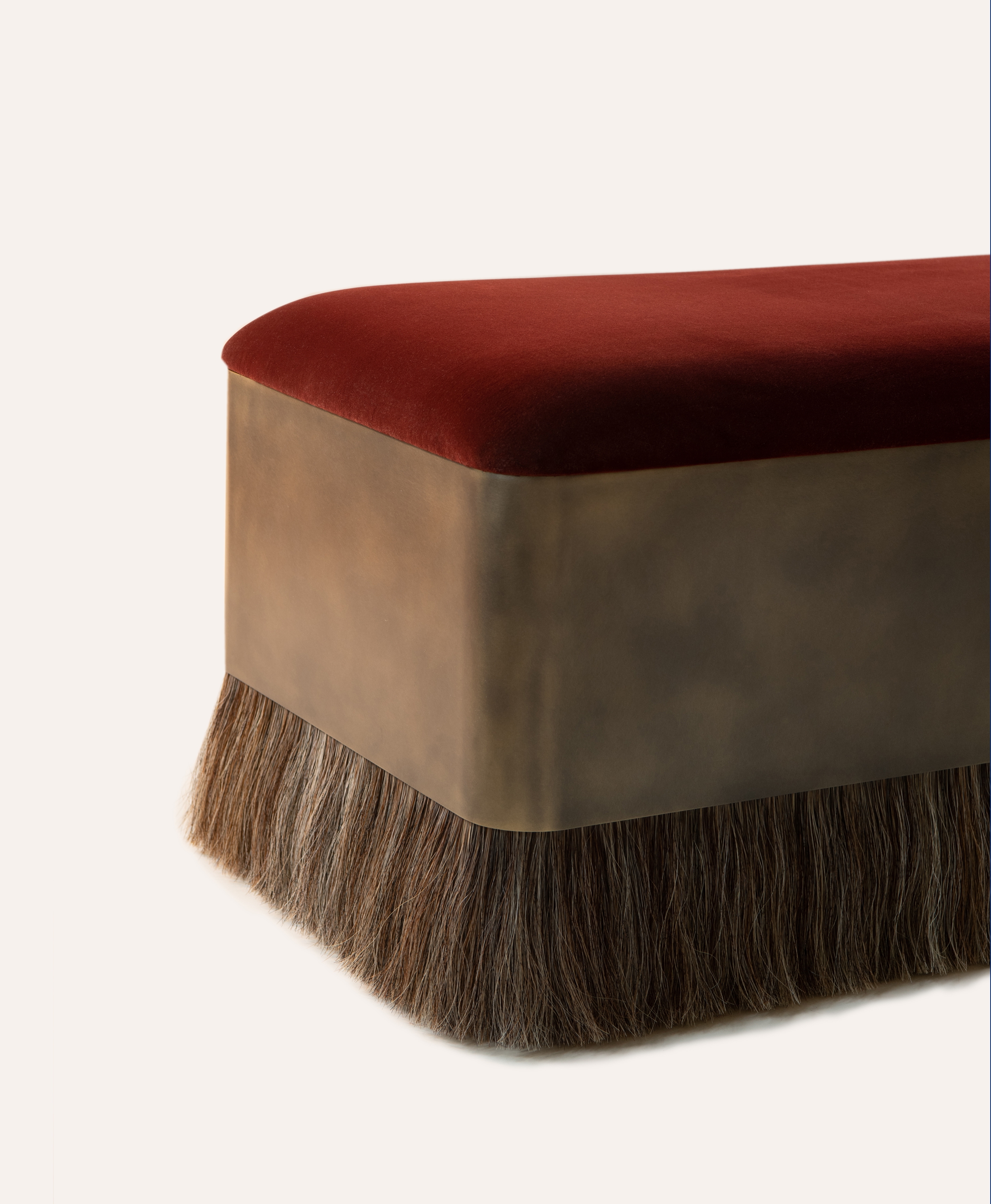 Konekt Collection by Konekt, made of Steel and Brass, Antique Brass version, picture 2