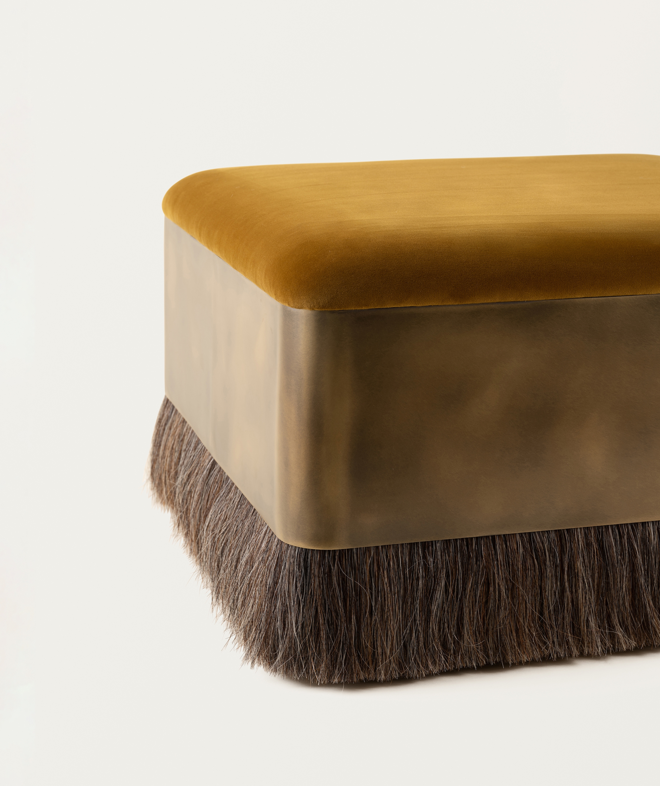 Konekt Collection by Konekt, made of Steel and Brass, Antique Brass version, picture 2