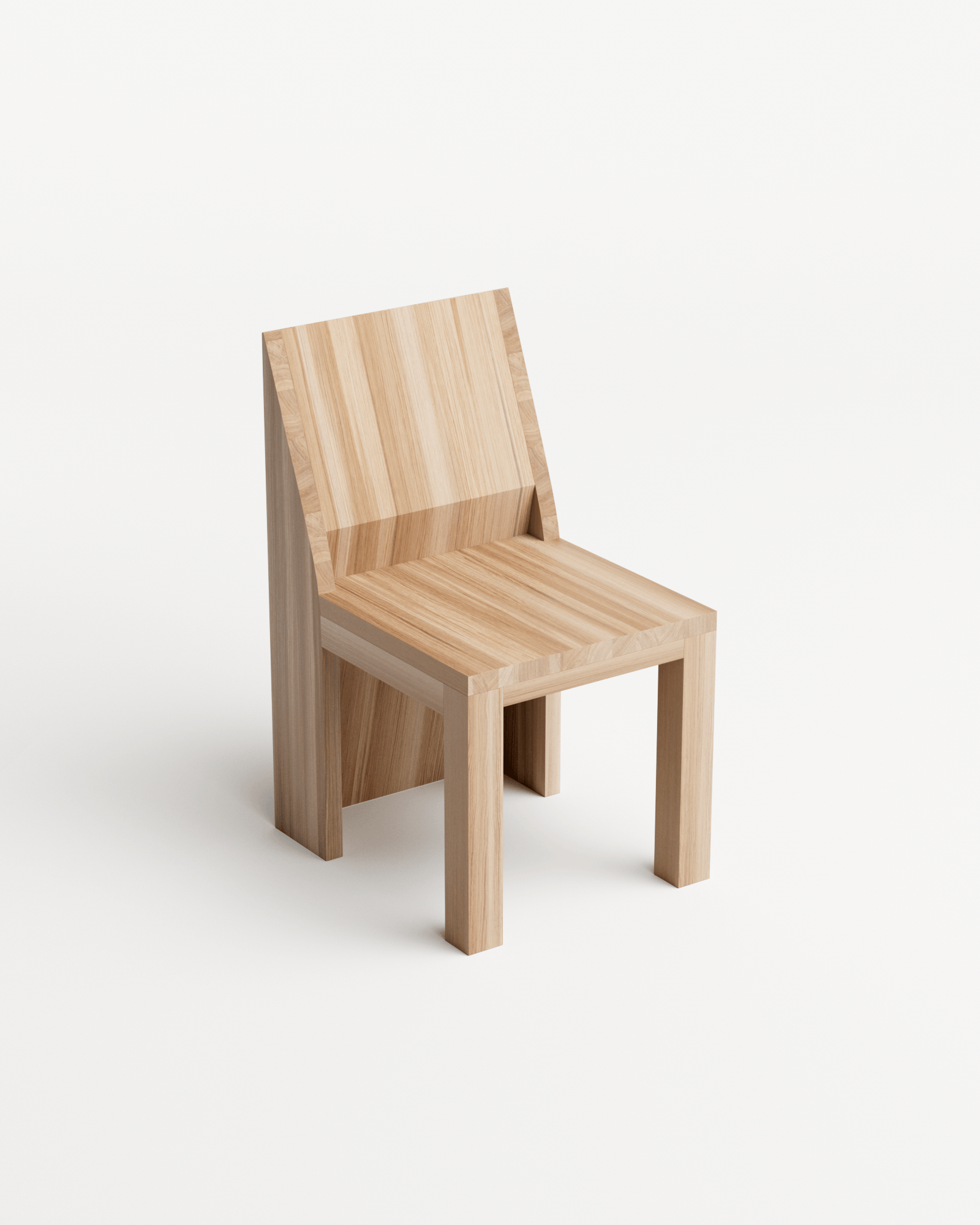 Kursi Chair by Sizar Alexis, made of Wood and , Solid Pine Wood version, picture 4