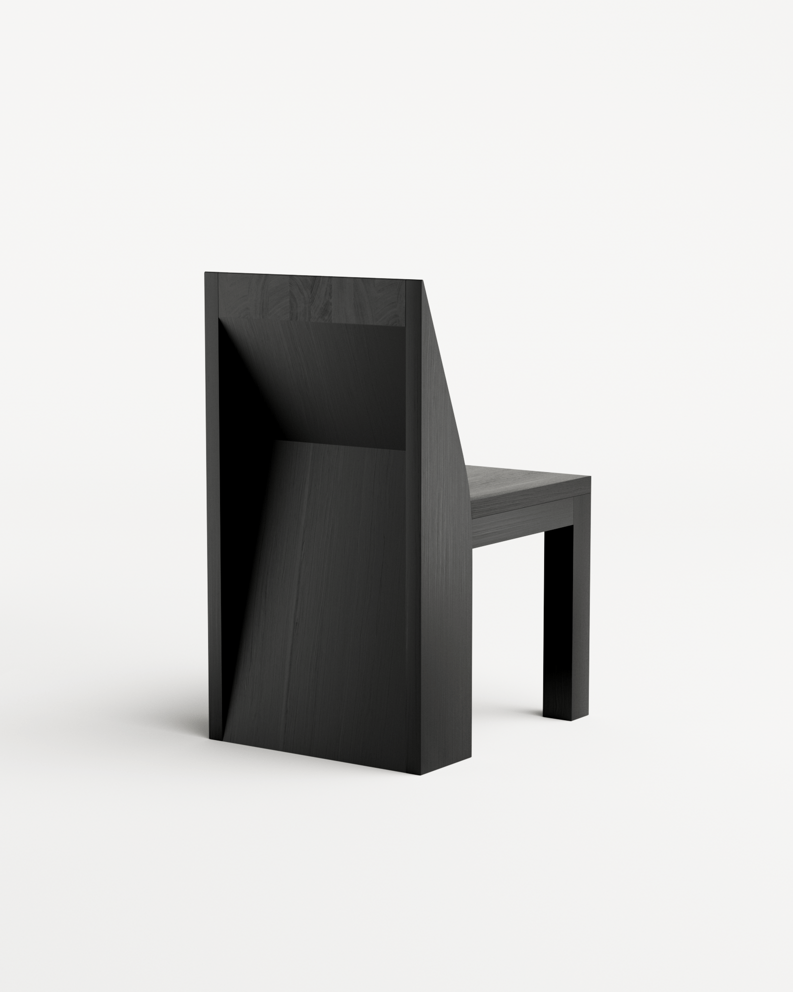 Kursi Chair by Sizar Alexis, made of Wood and , Black version, picture 1